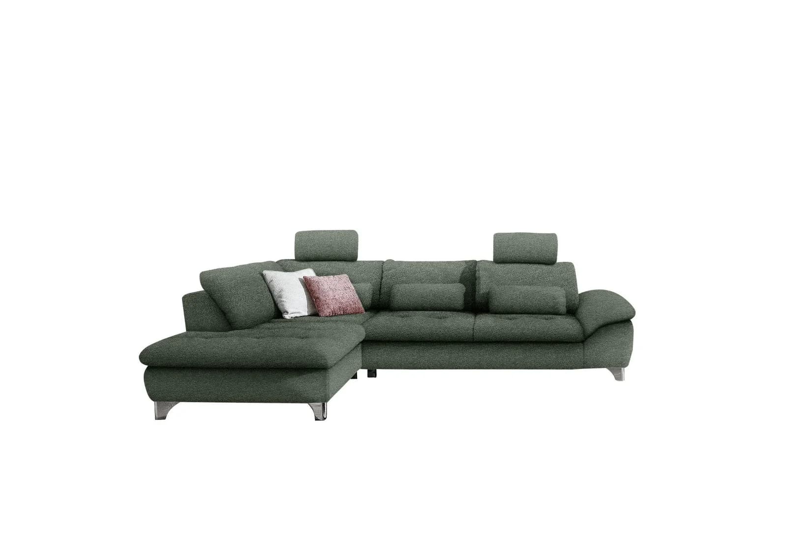 Polsterecke SYSTEMPOLSTER MARGO Moos Polyester