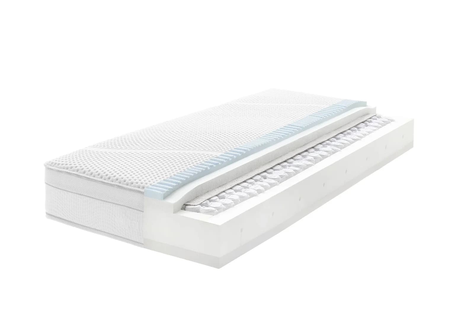 Hemafa Taschenfederkernmatratze AQUA ORTHO 1100 mit LATEX & Gel