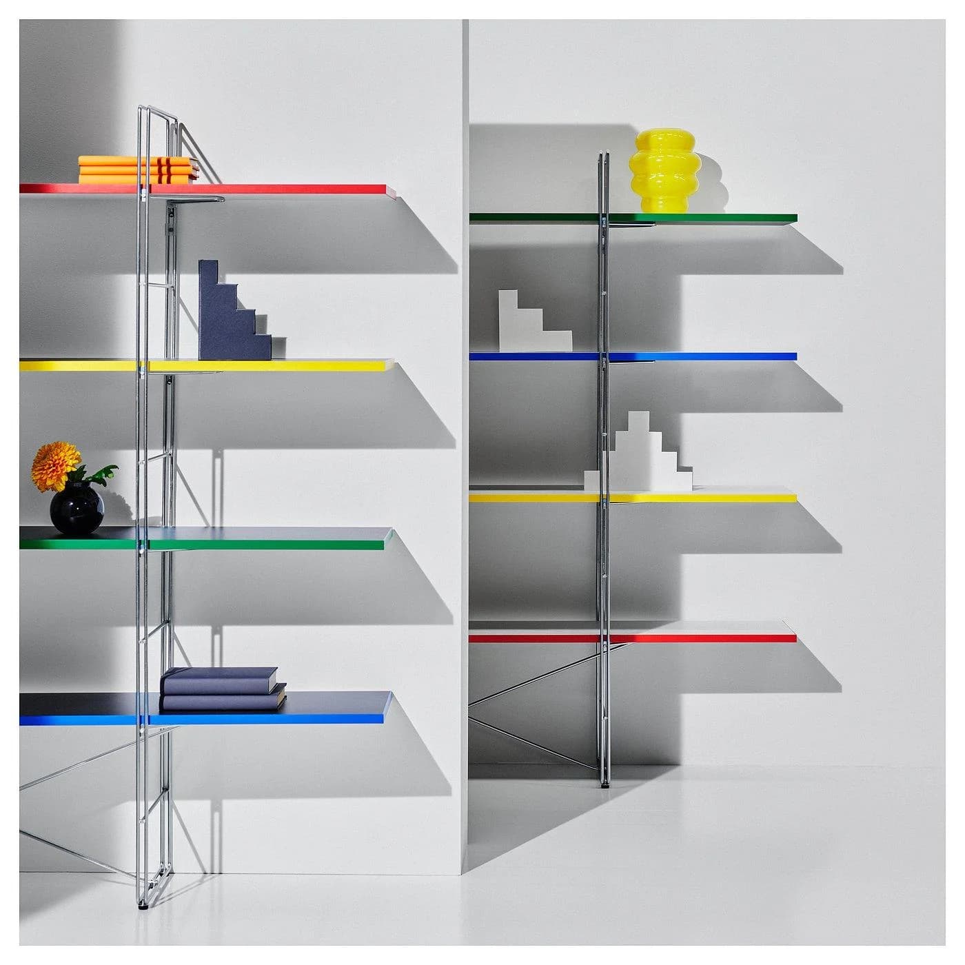 IKEA BYAKORRE Regalelement Weiß Skandinavisches Design