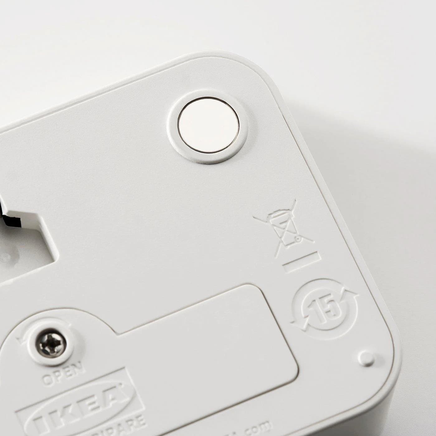 IKEA LJUNGPIPARE Digitale Uhr mit Timer und Magnet Weiß