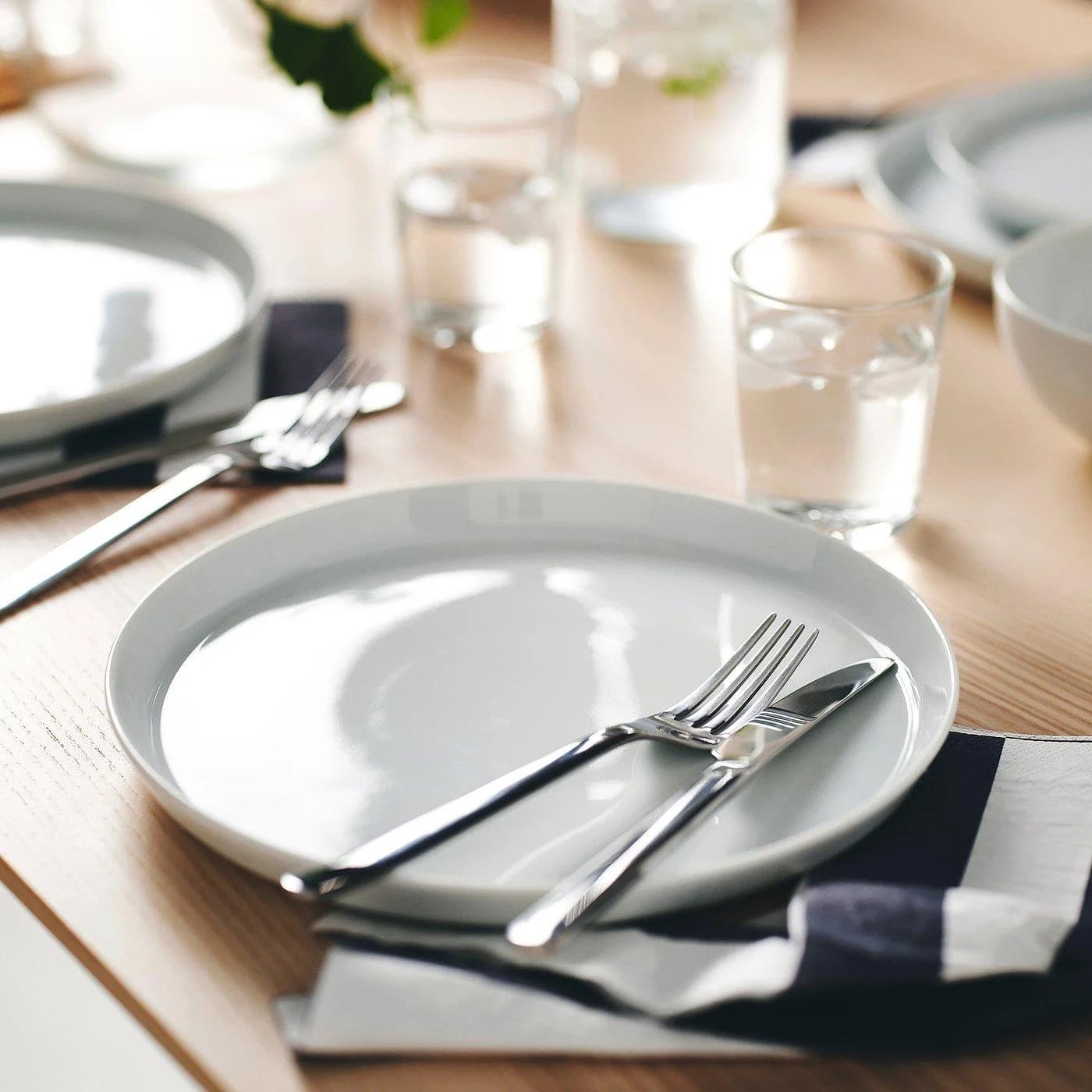 IKEA 365+ Teller Weiß Feldspatporzellan