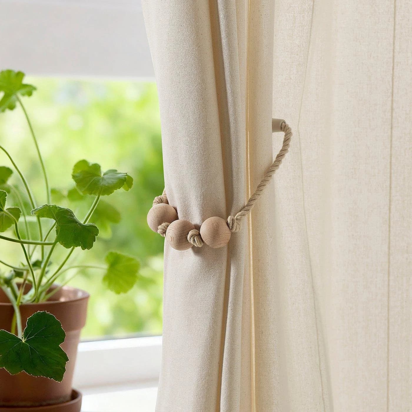 IKEA TRUBBRYUM Raffhalter magnetisch Beige Buche