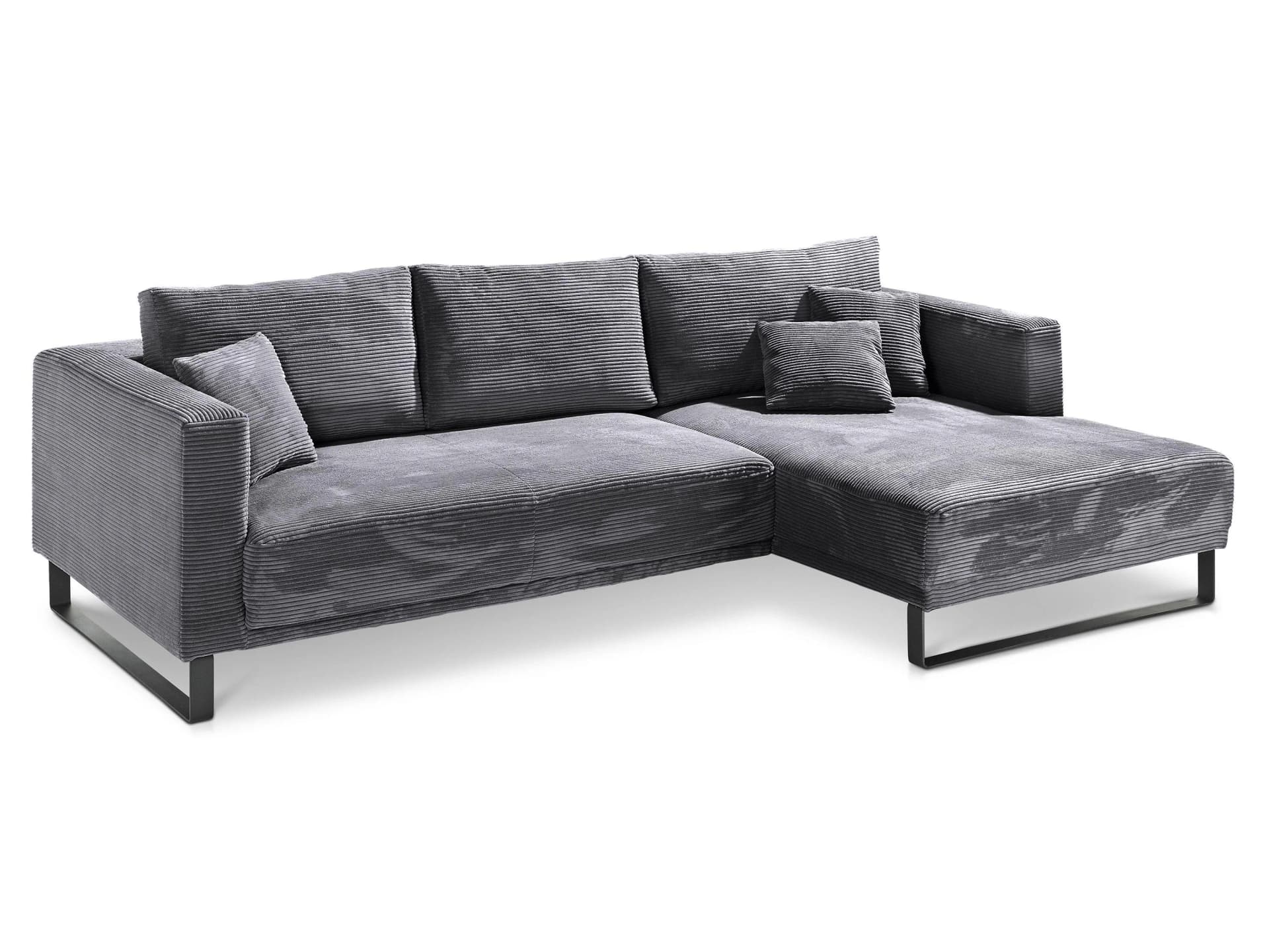 LOFT Polsterecke INAYA mit Ottomane und Kissen