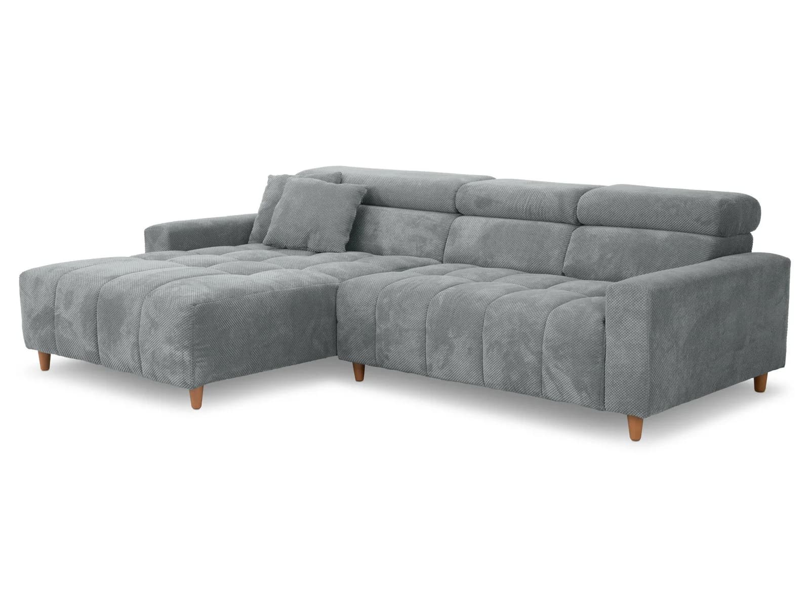 Loft Polsterecke ISODORA Stoff Onega eichefarbig