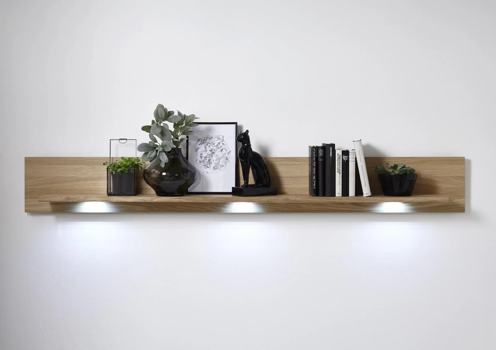 Wandboard HARPER IZAMAL Alteiche furniert Braun