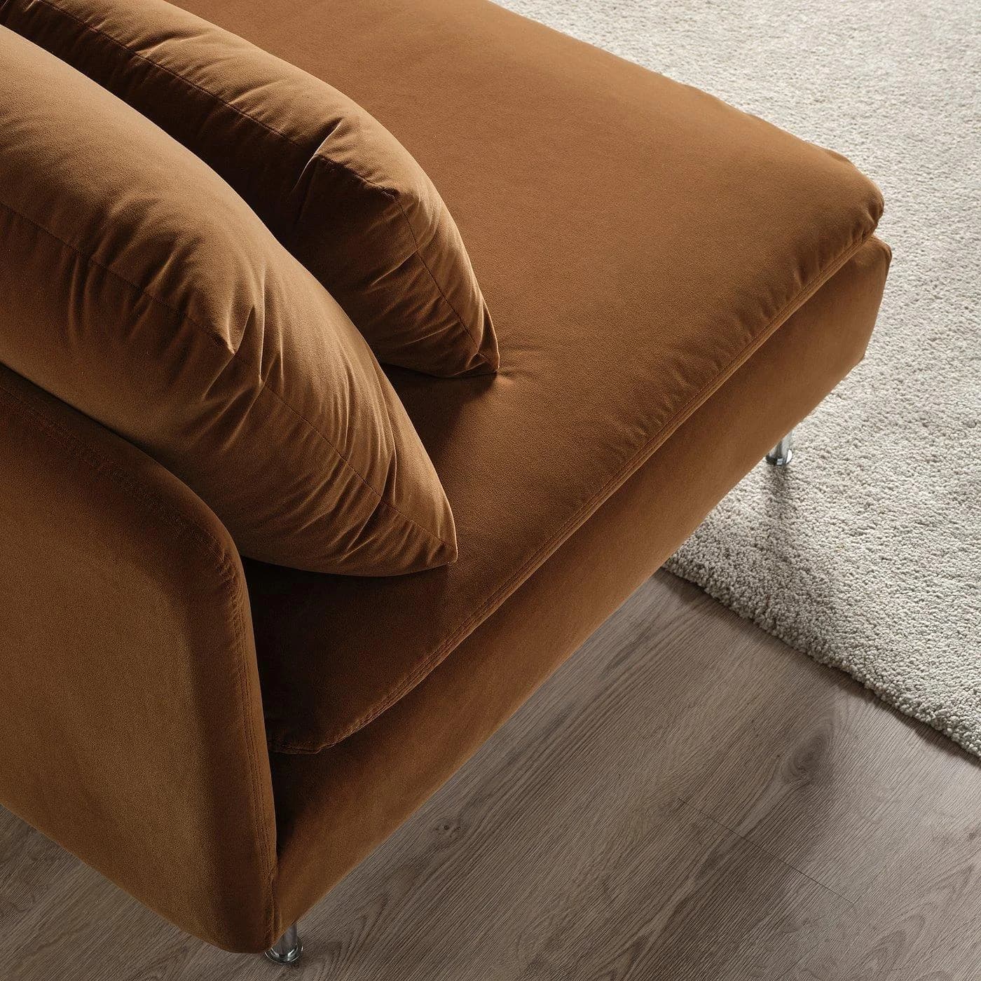 IKEA SÖDERHAMN Sitzelement 1 Brauner Stoff Sitzmodul