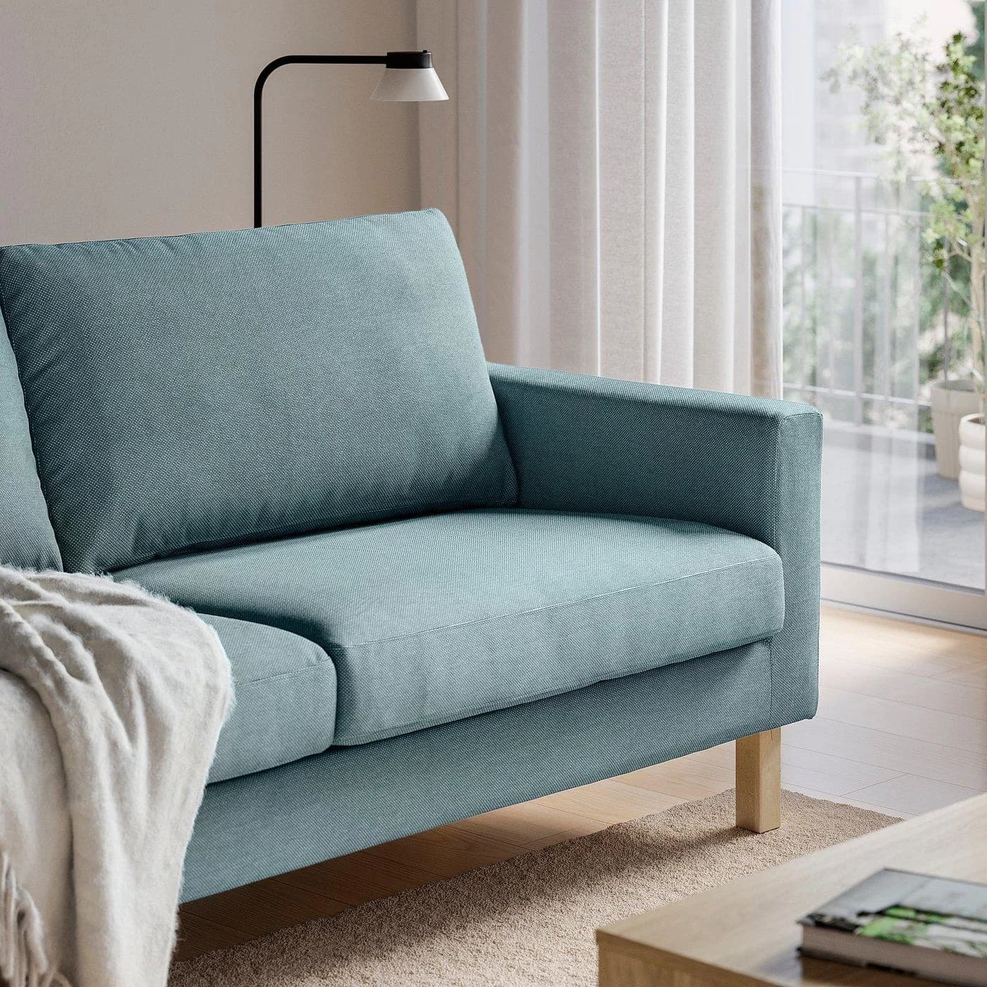 IKEA SALTSJÖBADEN Ecksofa 4-sitzig Dunkelgrau