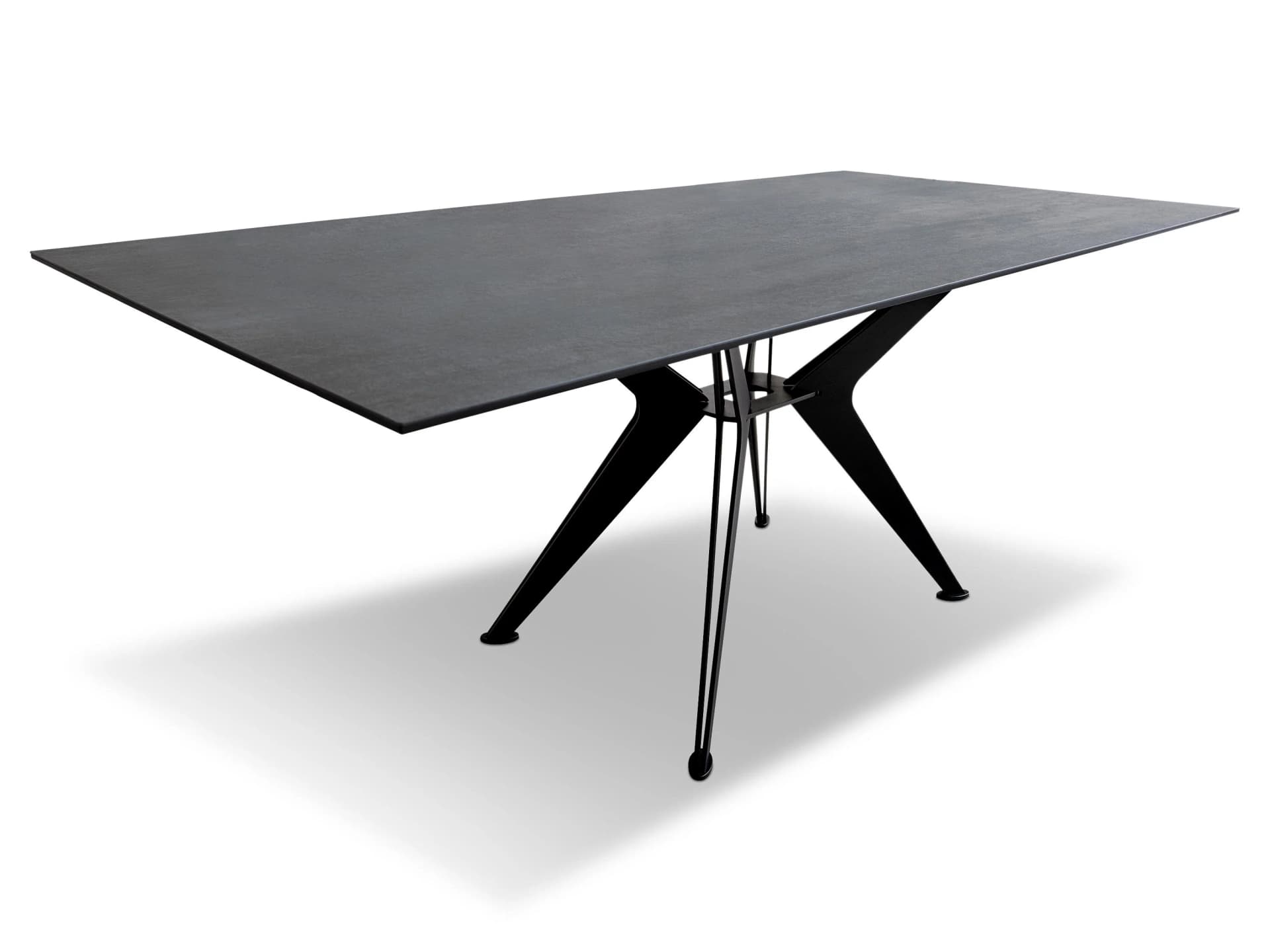 Esstisch KOINOR T5011 Keramik anthrazit schwarz matt