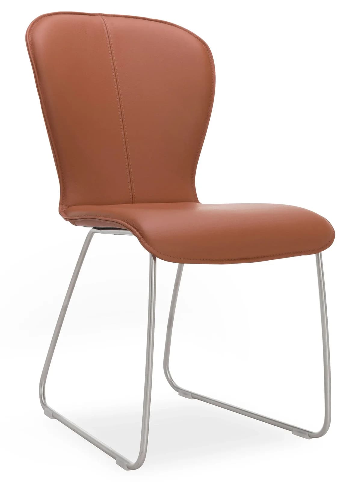 Polsterstuhl BLAKE von Bert Plantagie Leder Braun
