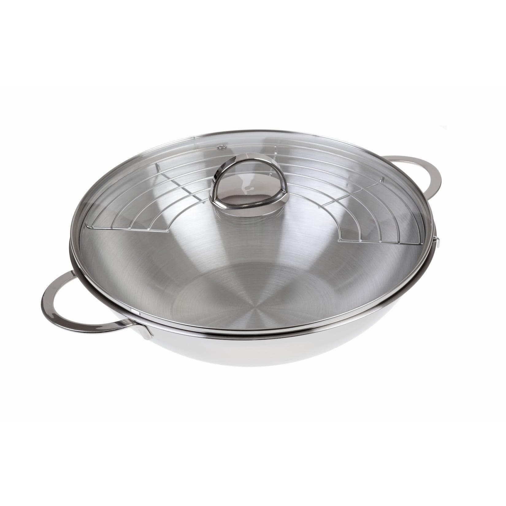 GRÄWE Wokset PRO-Line Edelstahl 18/10