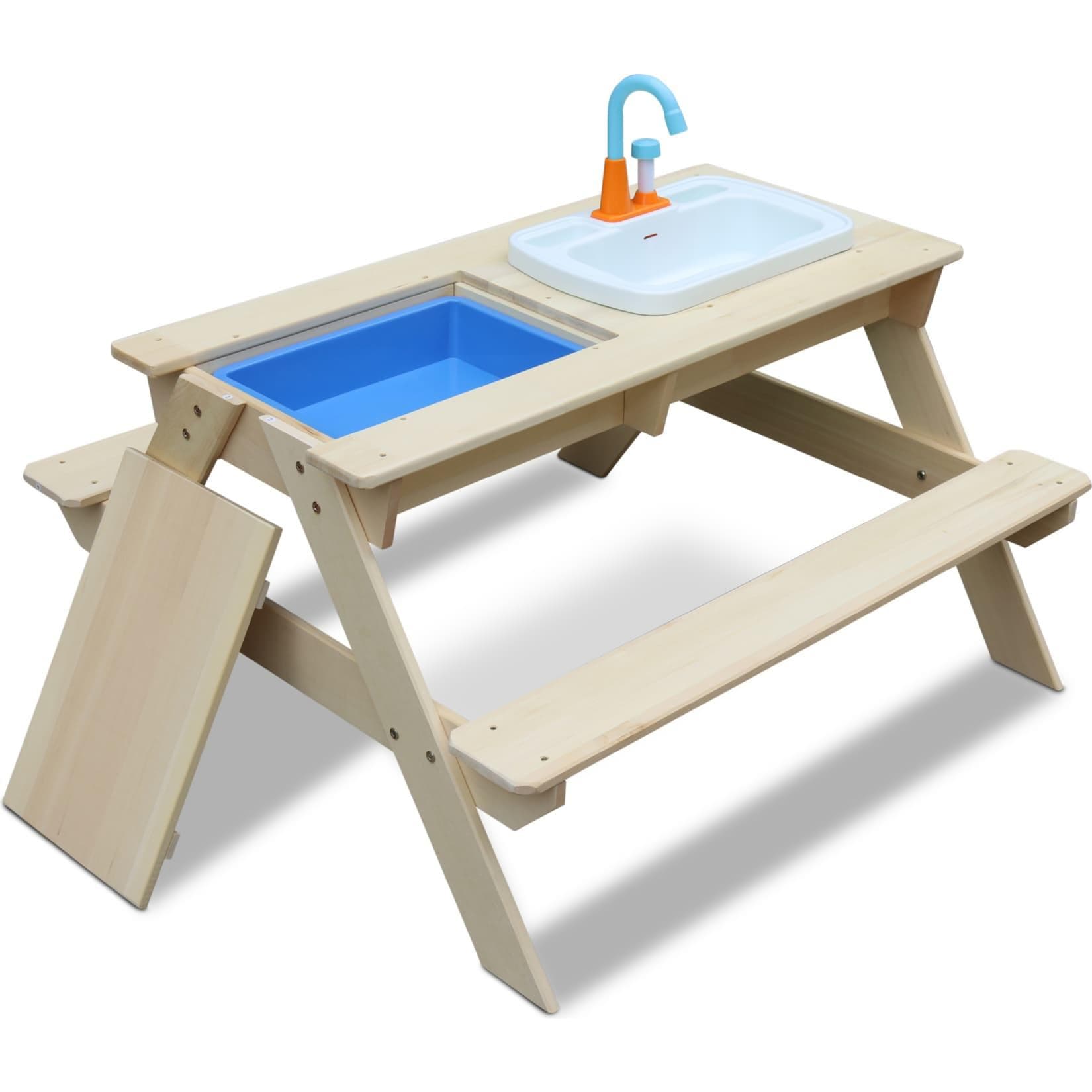 Coemo Kindersitzgruppe Robin mit Waschbecken - Massivholz