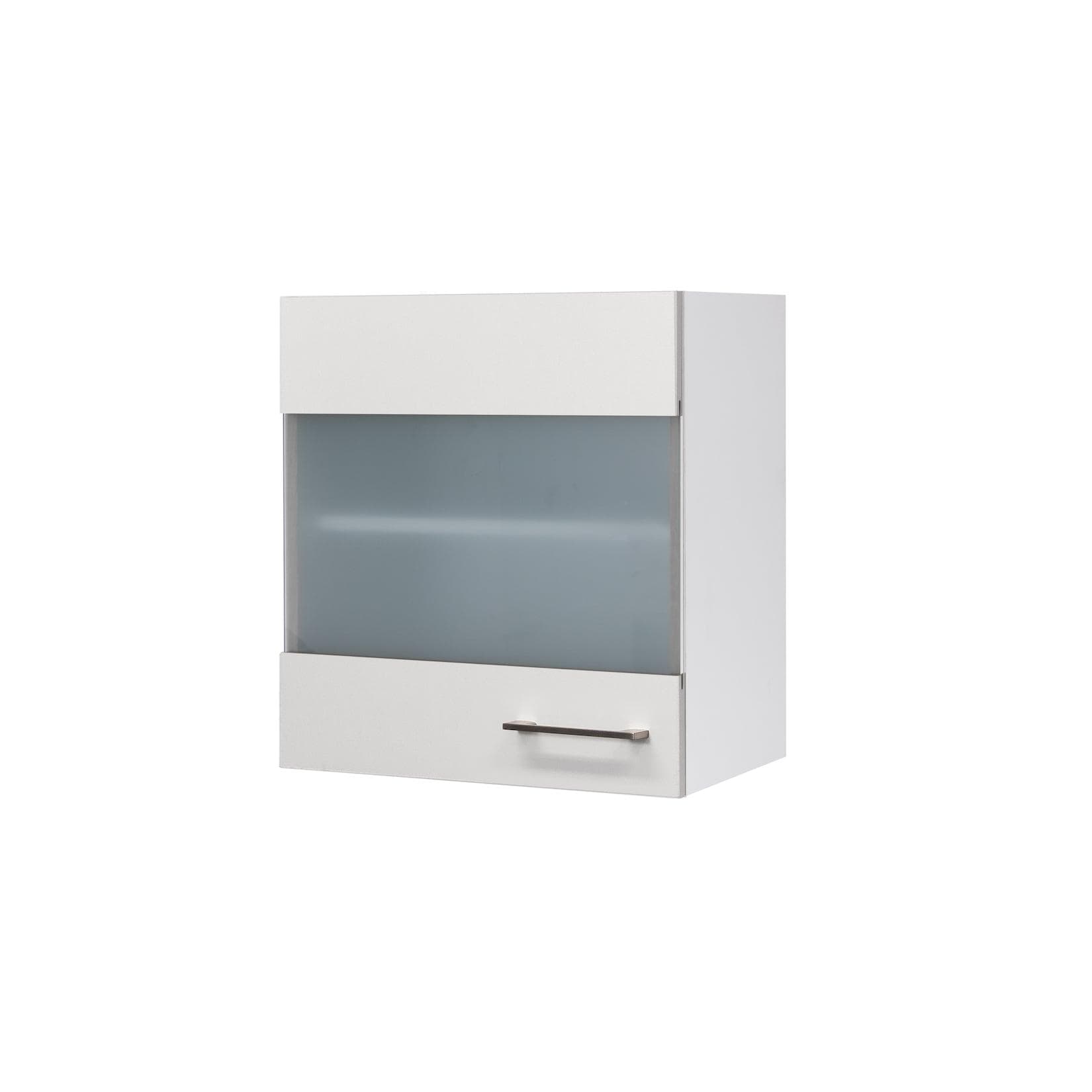 Flex-Well Glas-Hängeschrank Matrix 50 cm Weiß