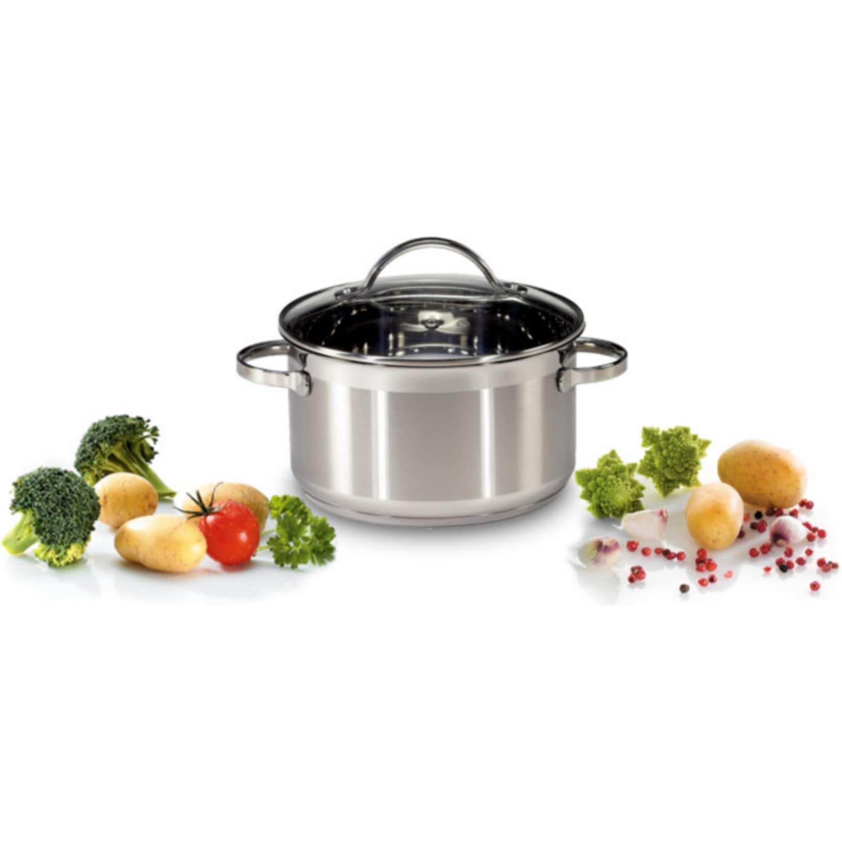 SONSTIGE Fleischtopf 24 cm Ohio Rostfreier Edelstahl