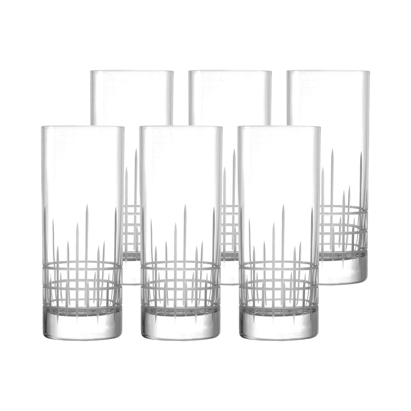 Stölzle Lausitz Longdrinkglas New York Bar Manhattan 405 ml 6er Set transparent