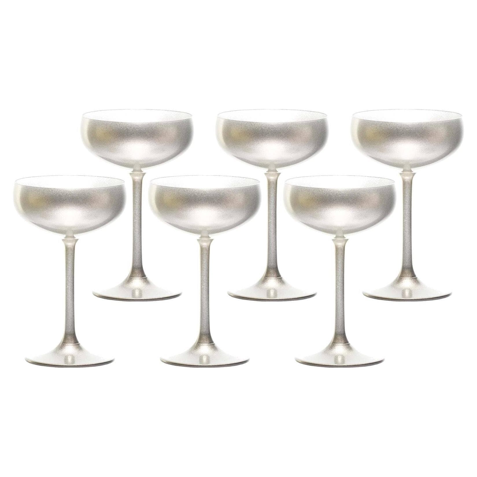 Sektglas STÖLZLE Silber Kristallglas 6-teilig