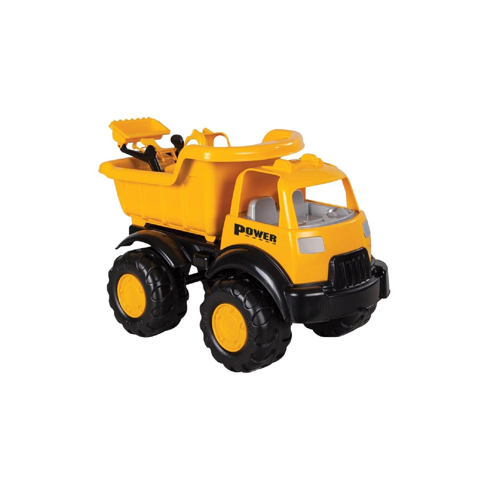 Pilsan Spielzeug Baustellen LKW mit Bulldozer
