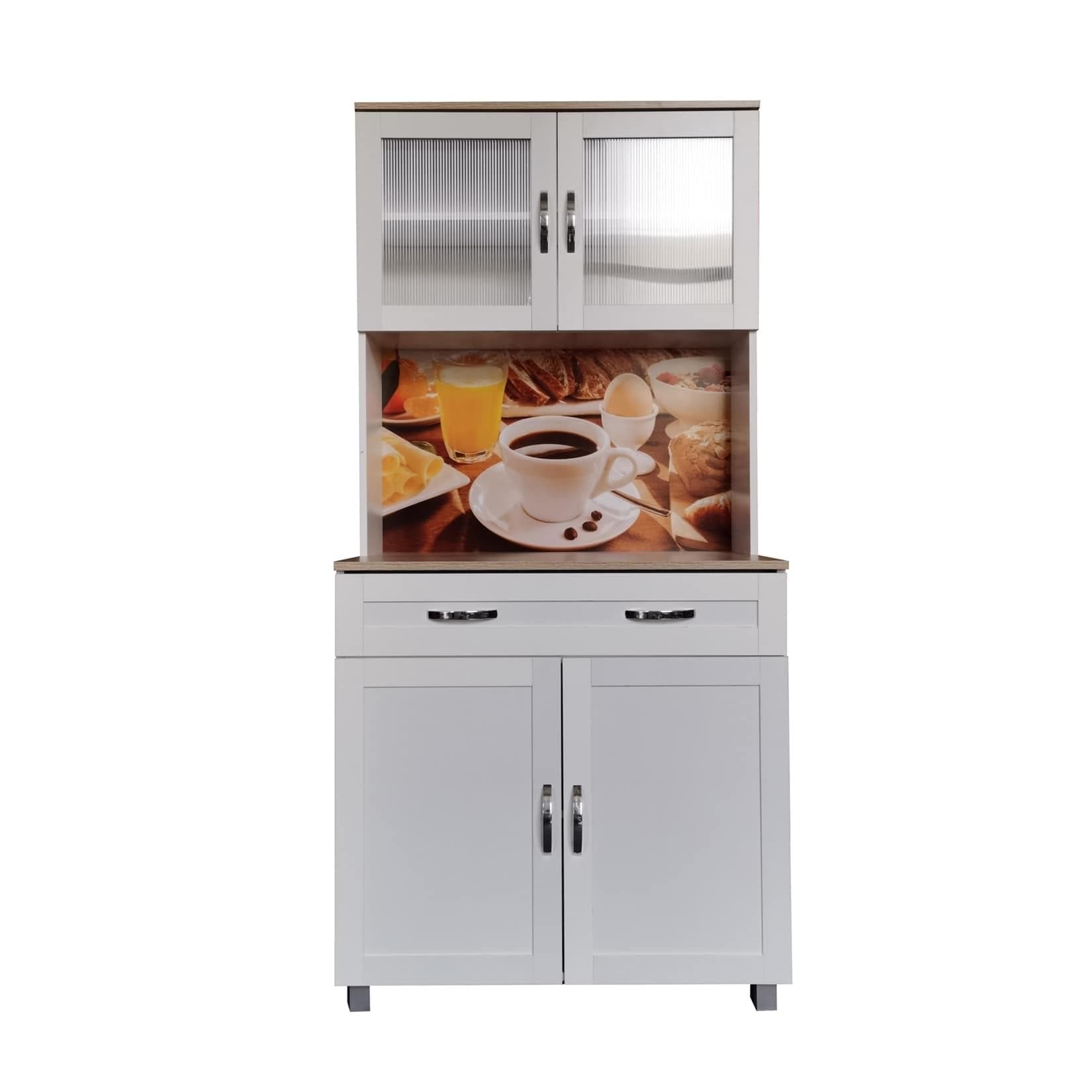 HTI-Living Küchenbuffet Blanca Bistro 1 Schublade Weiß