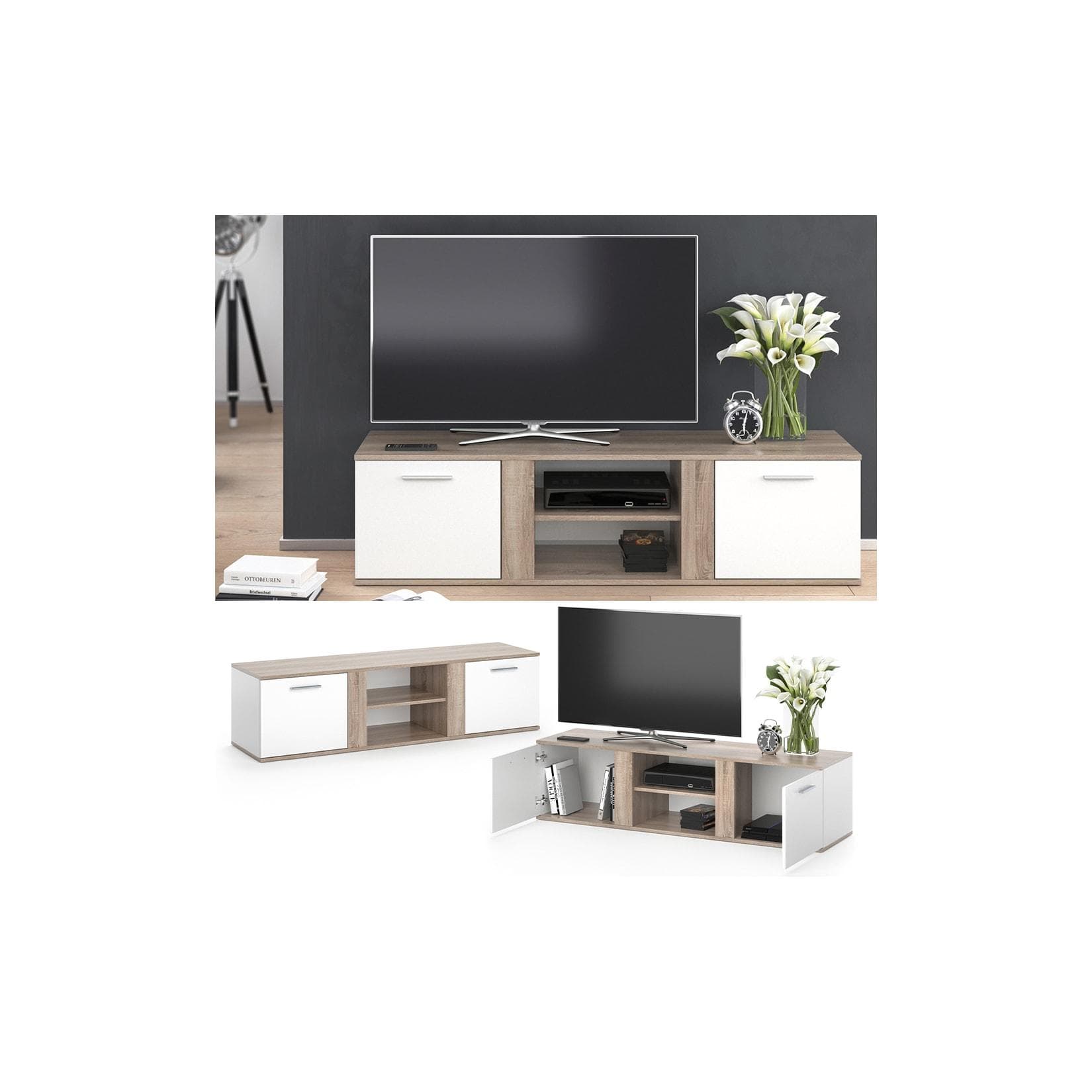 VICCO TV Lowboard NOVELLI 155 cm Sideboard