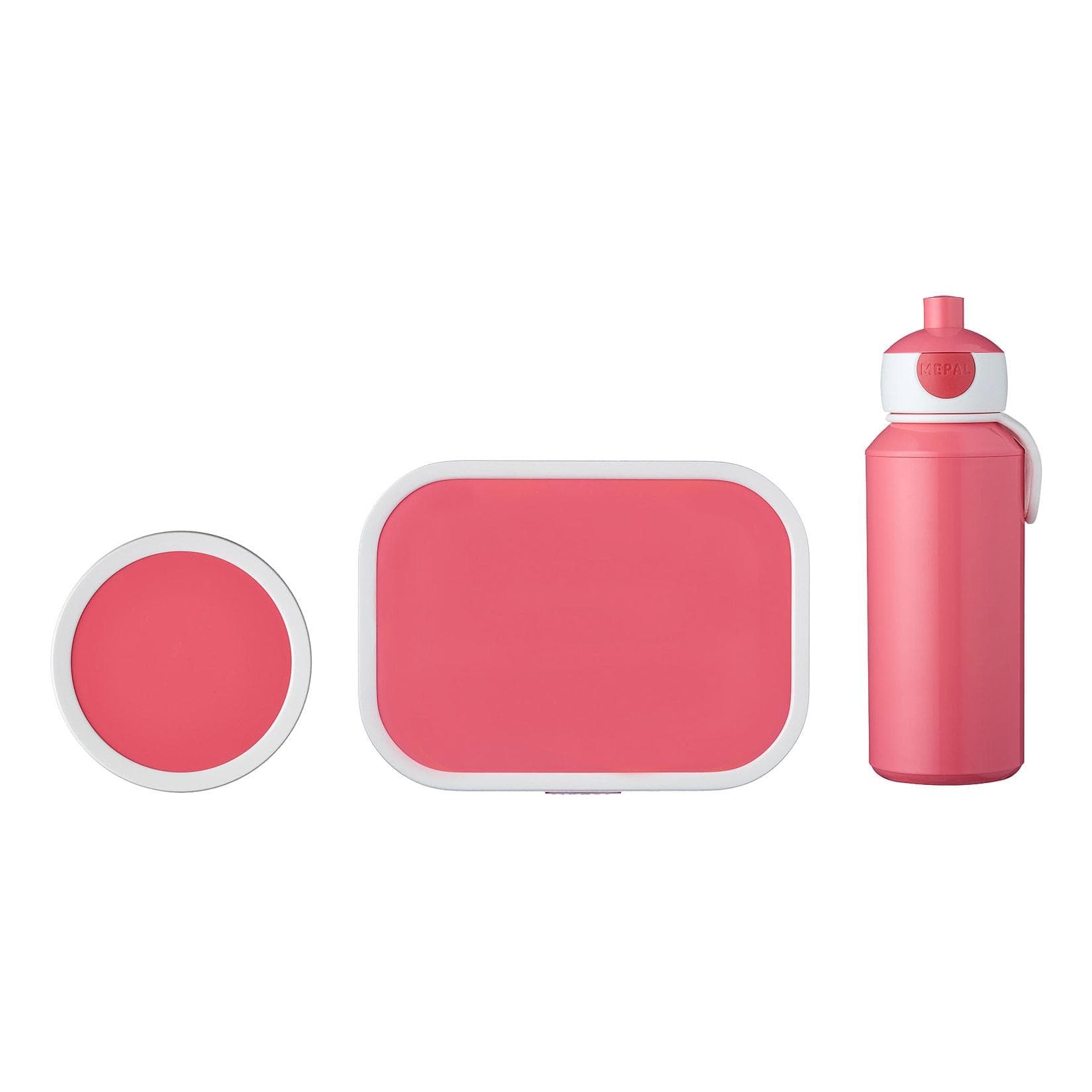 Mepal Lunchset Campus 3er Set - Trinkflasche, Brotdose & Fruchtbox