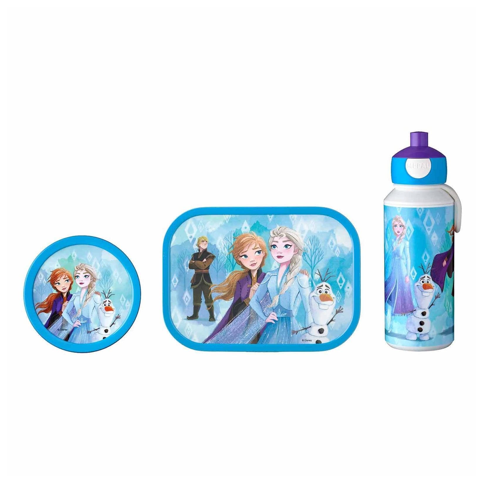 Mepal Lunchset Campus 3er Set - Trinkflasche Brotdose Fruchtbox