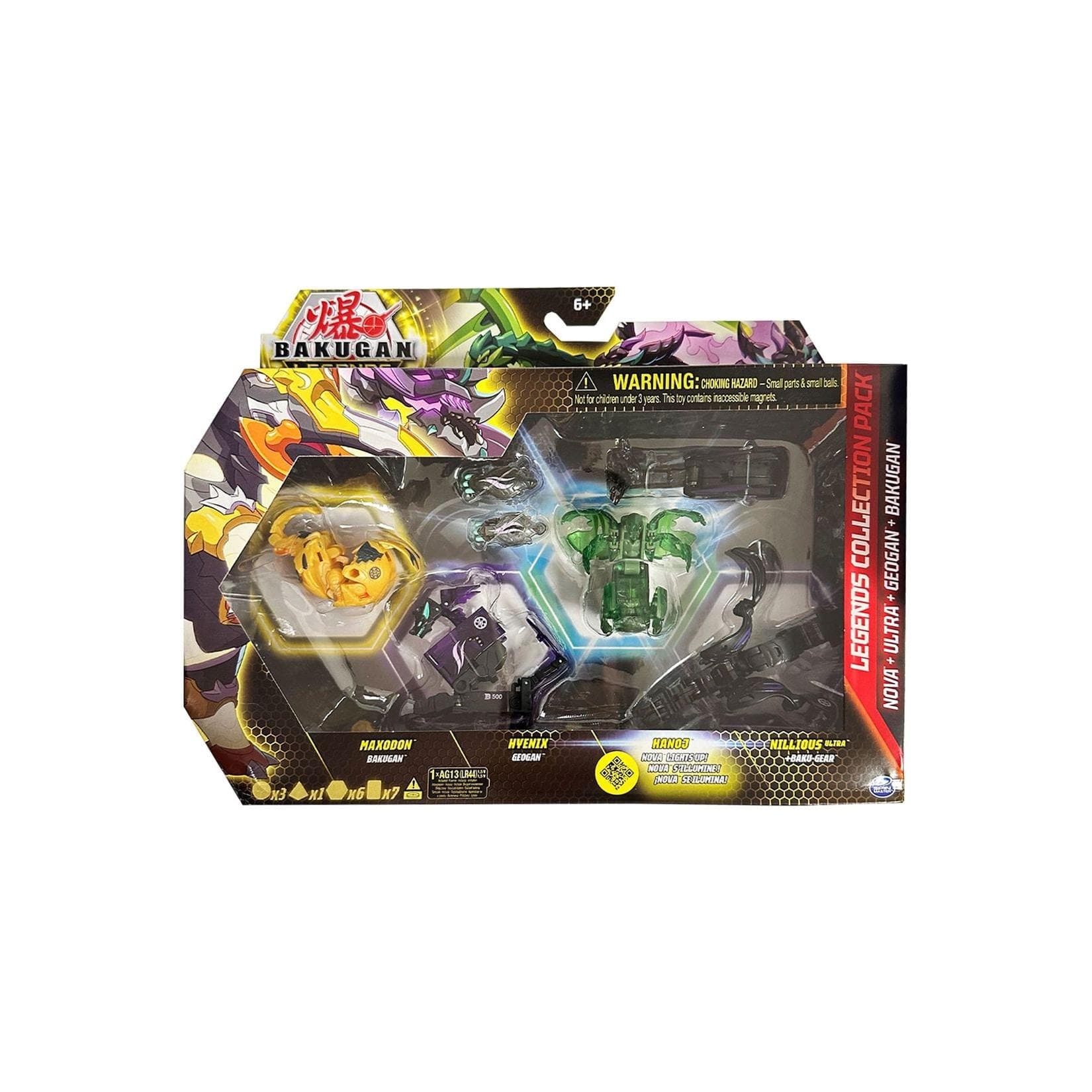 Spin Master Bakugan Legends Collection Pack - 4er-Pack