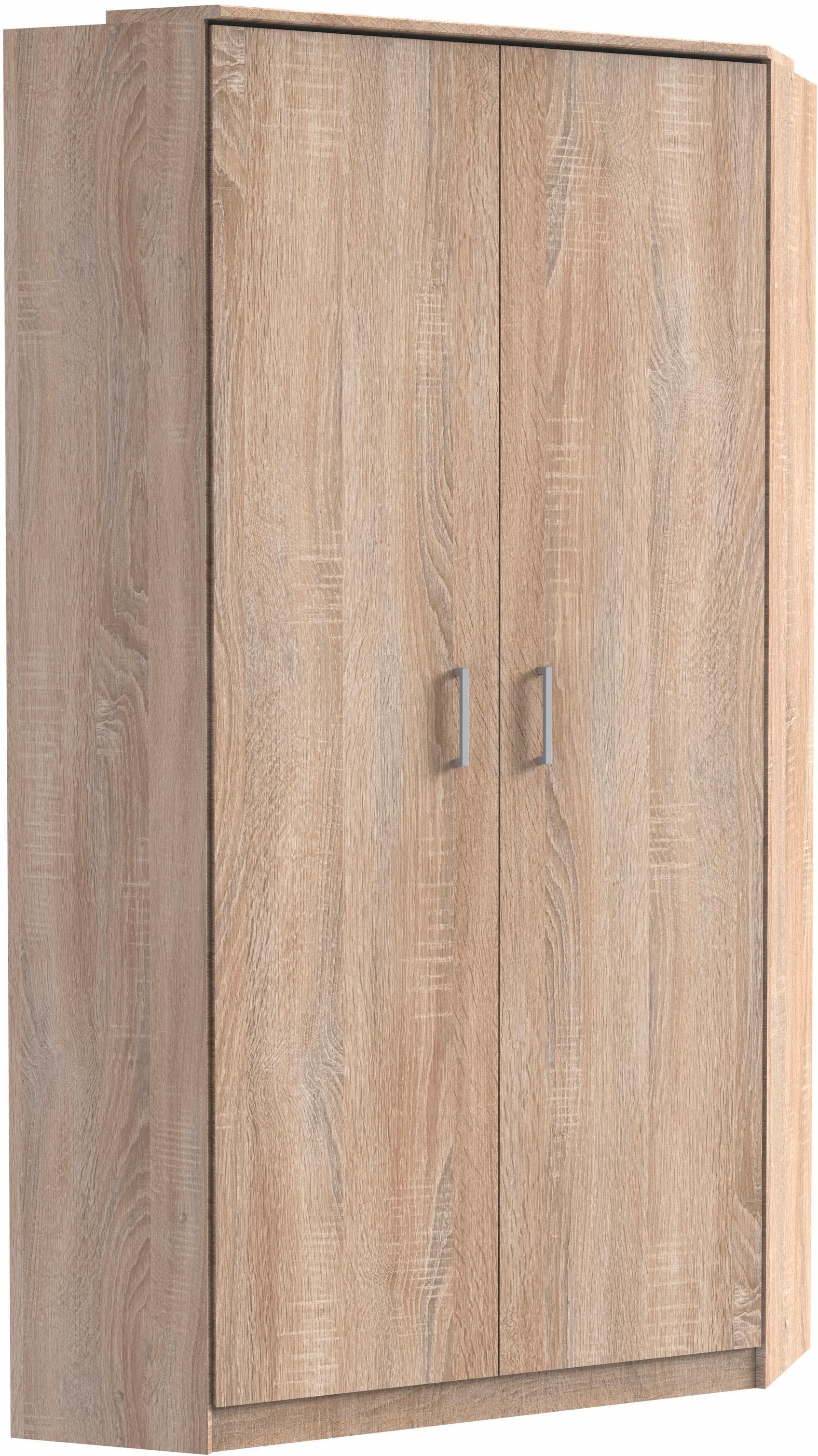 Eckkleiderschrank WIMEX Click Braun 2-Türig Modern