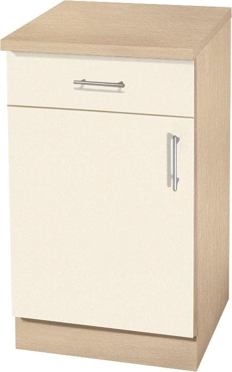 Wiho Küchen Unterschrank Kiel 40cm Magnolia Sonoma Eiche