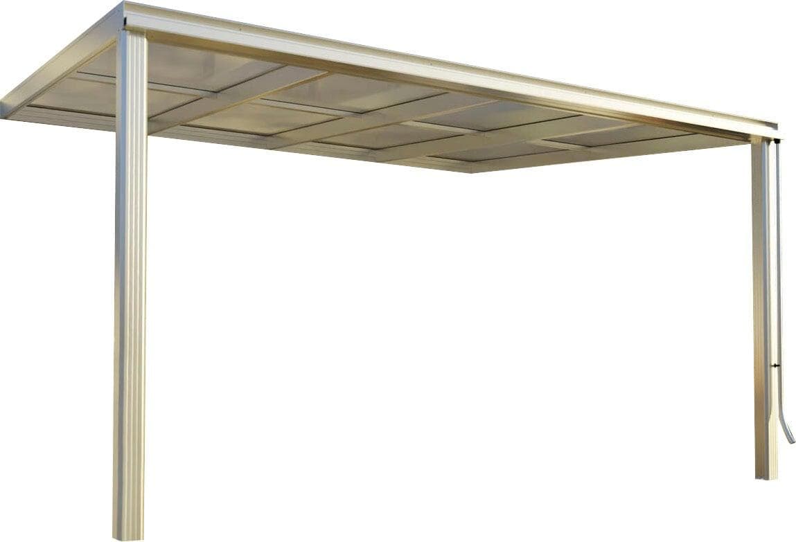 Terrassendach BECKMANN Exklusiv Gr. 6 Anthrazit Aluminium