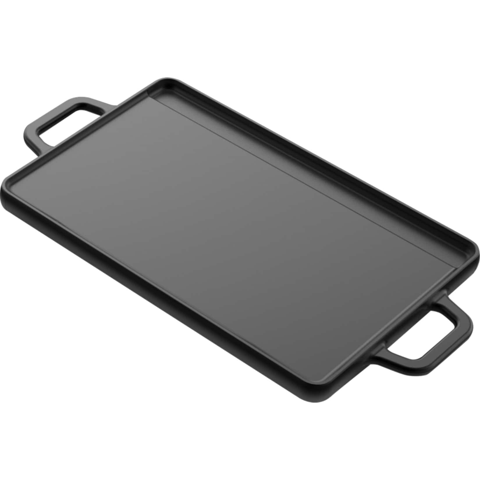Tepro Universal Wendeplatte Gusseisen Schwarz 36x20cm