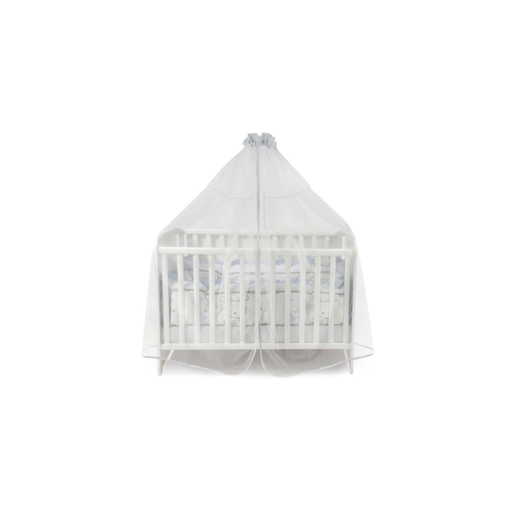 Lorelli Babybetthimmel Baldachin Insektenschutz Blau 480x150cm