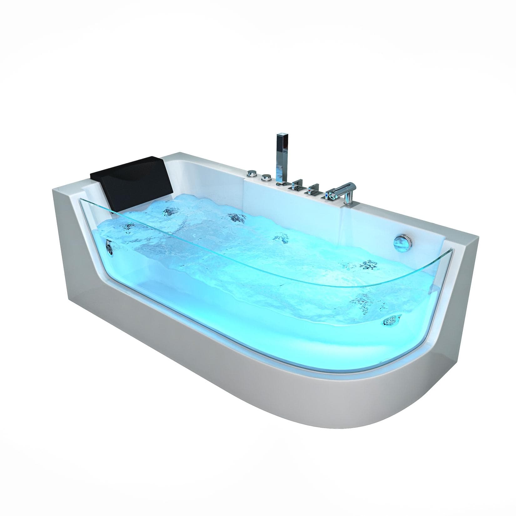 HOME DELUXE Whirlpool CARICA links Kunststoff Modern