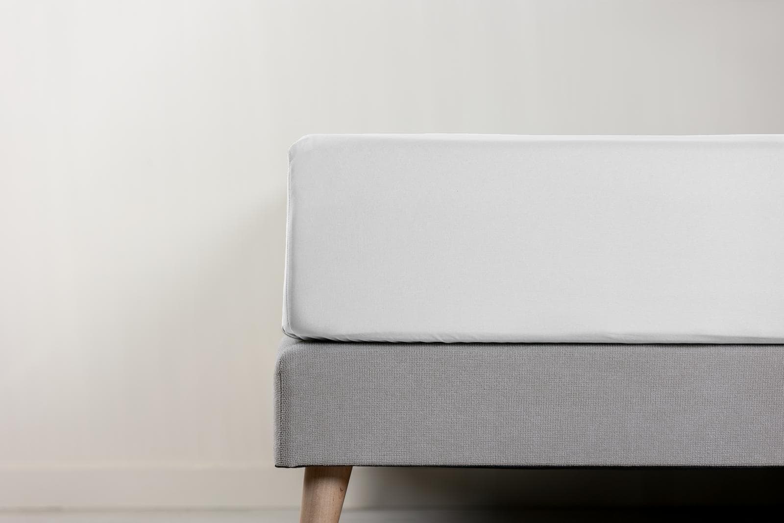 Emma Premium Sateen Spannbettlaken 100% Baumwolle Weiß