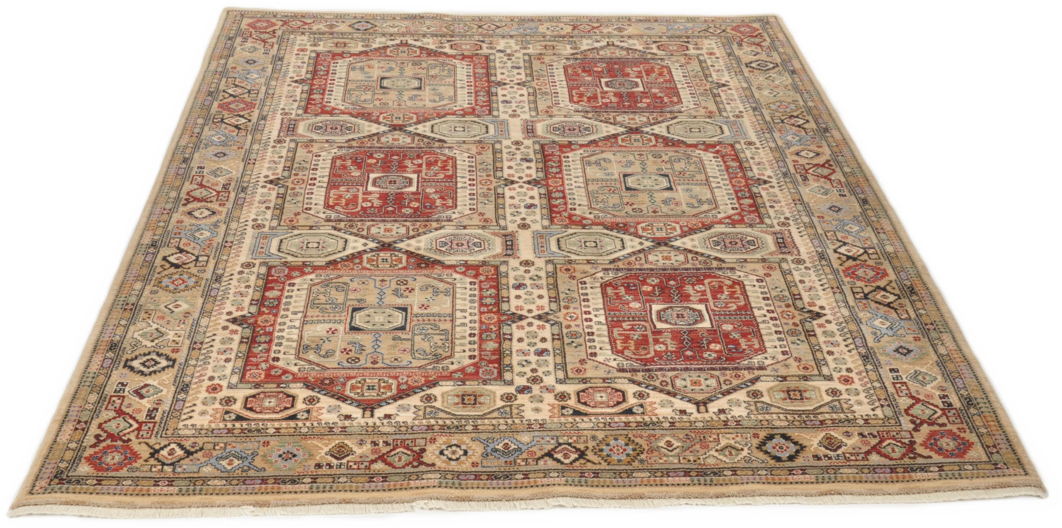 Theko Wollteppich Saharna 7275 Beige Orient-Optik