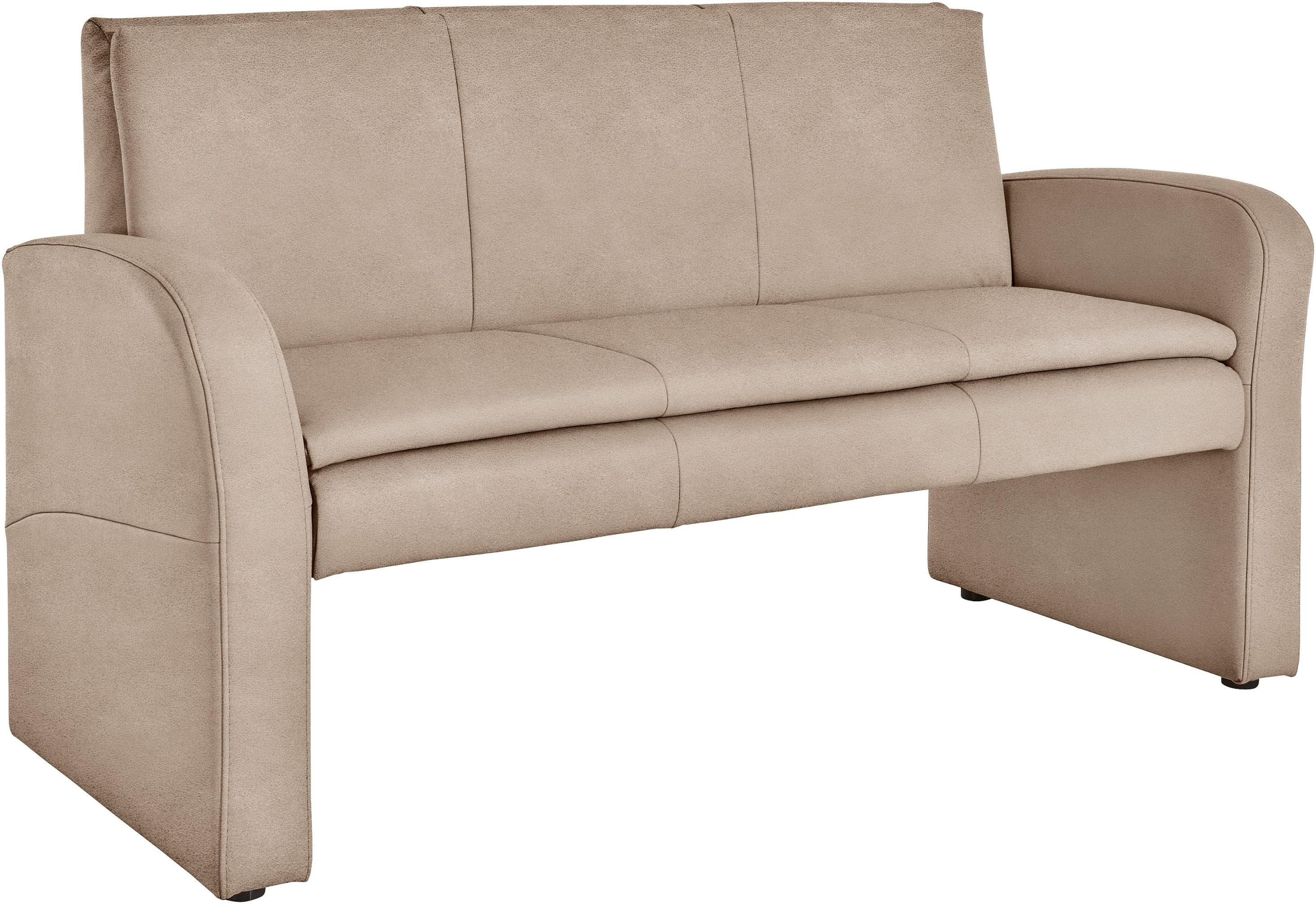 EXXPO Polsterbank Cortado Beige Luxus-Microfaser