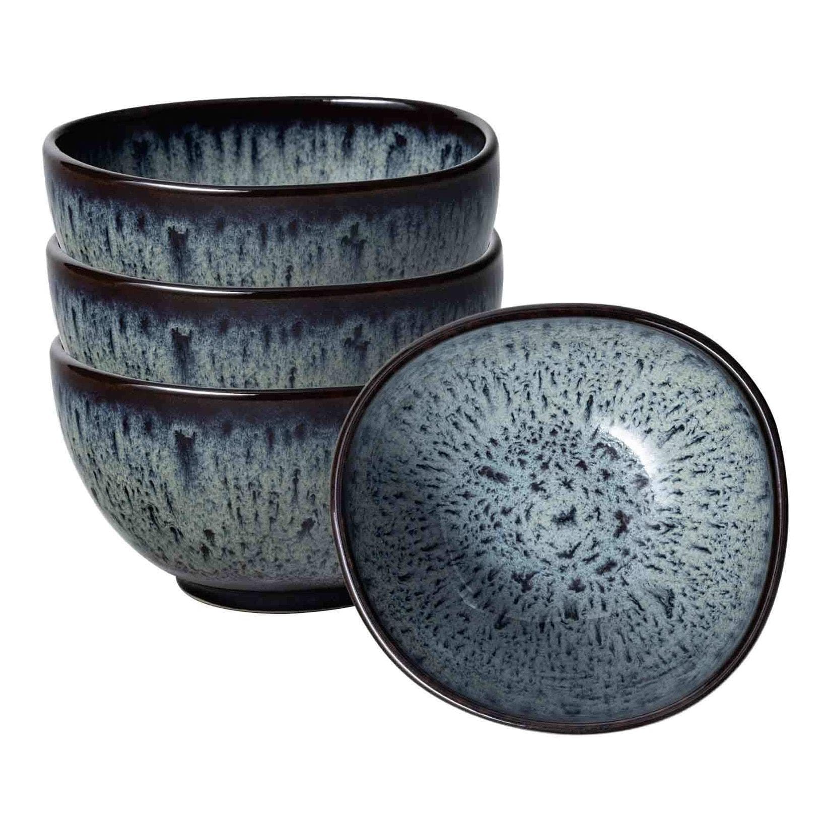 like. by Villeroy & Boch Schale Reisbol Lave 4er Set Grau Steingut