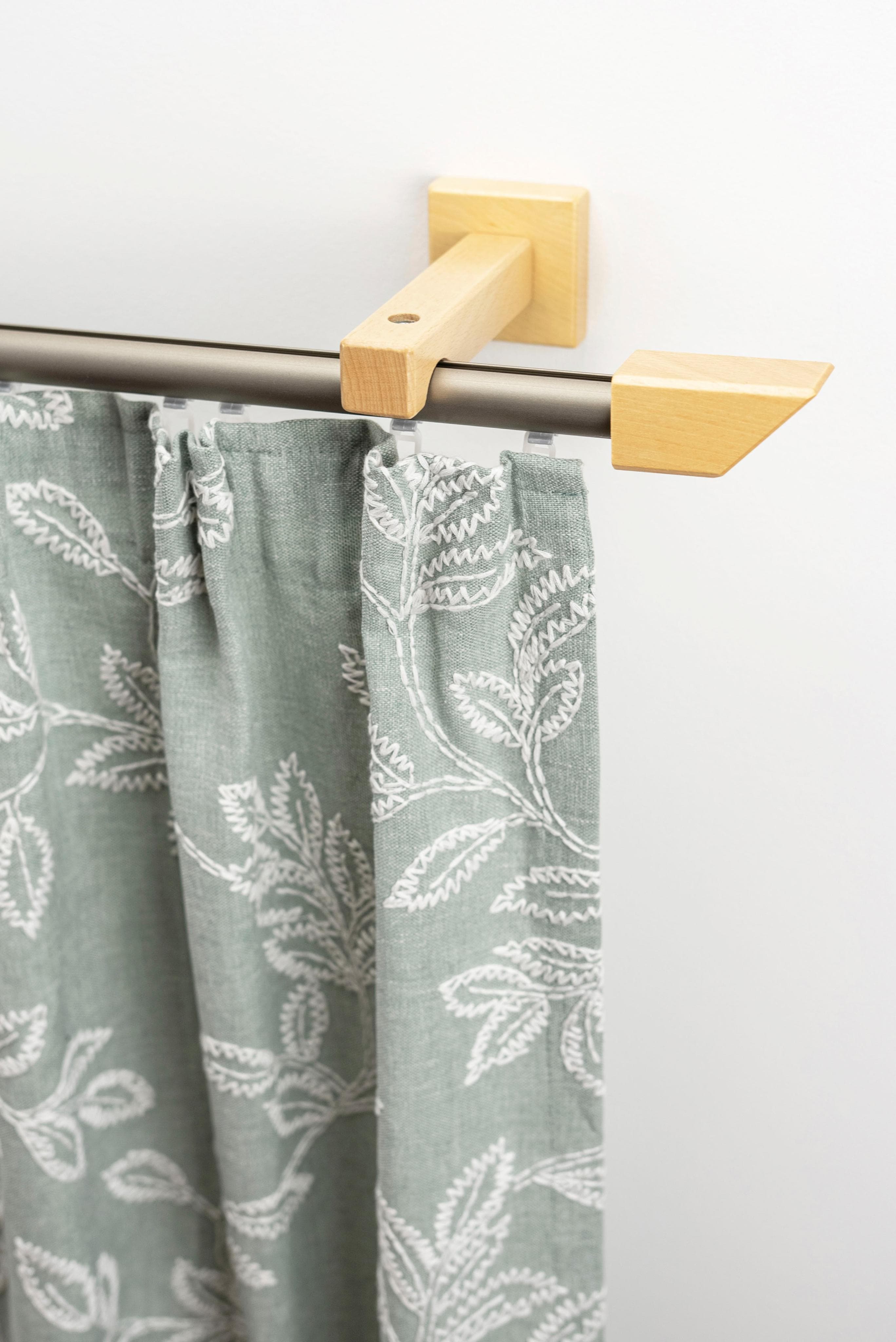 GARESA QUADROS Innenlaufgarnitur Beige/Natur Chrom 580cm
