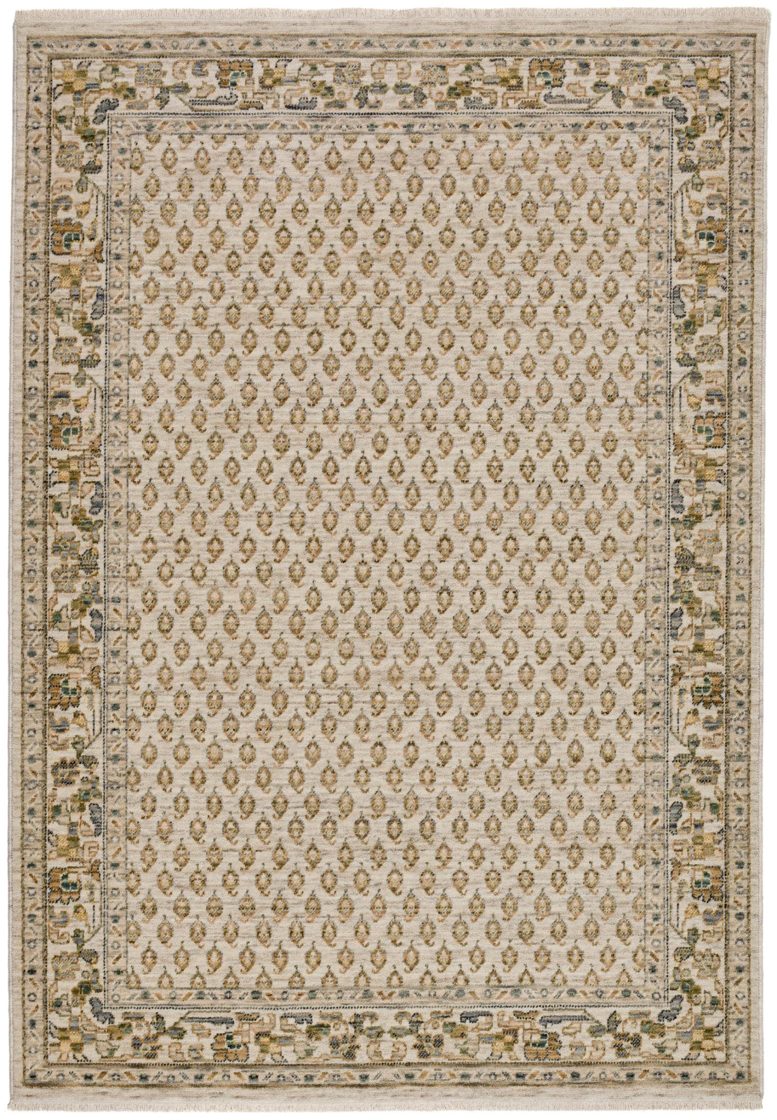 Wollteppich THEKO Mir Beige