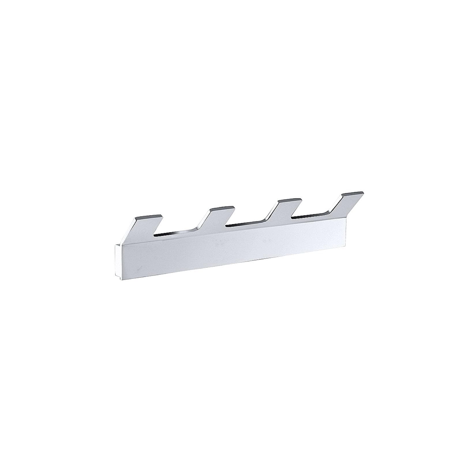 Brillantbad BOLO Hakenleiste Messing Chrom Poliert 4 Haken