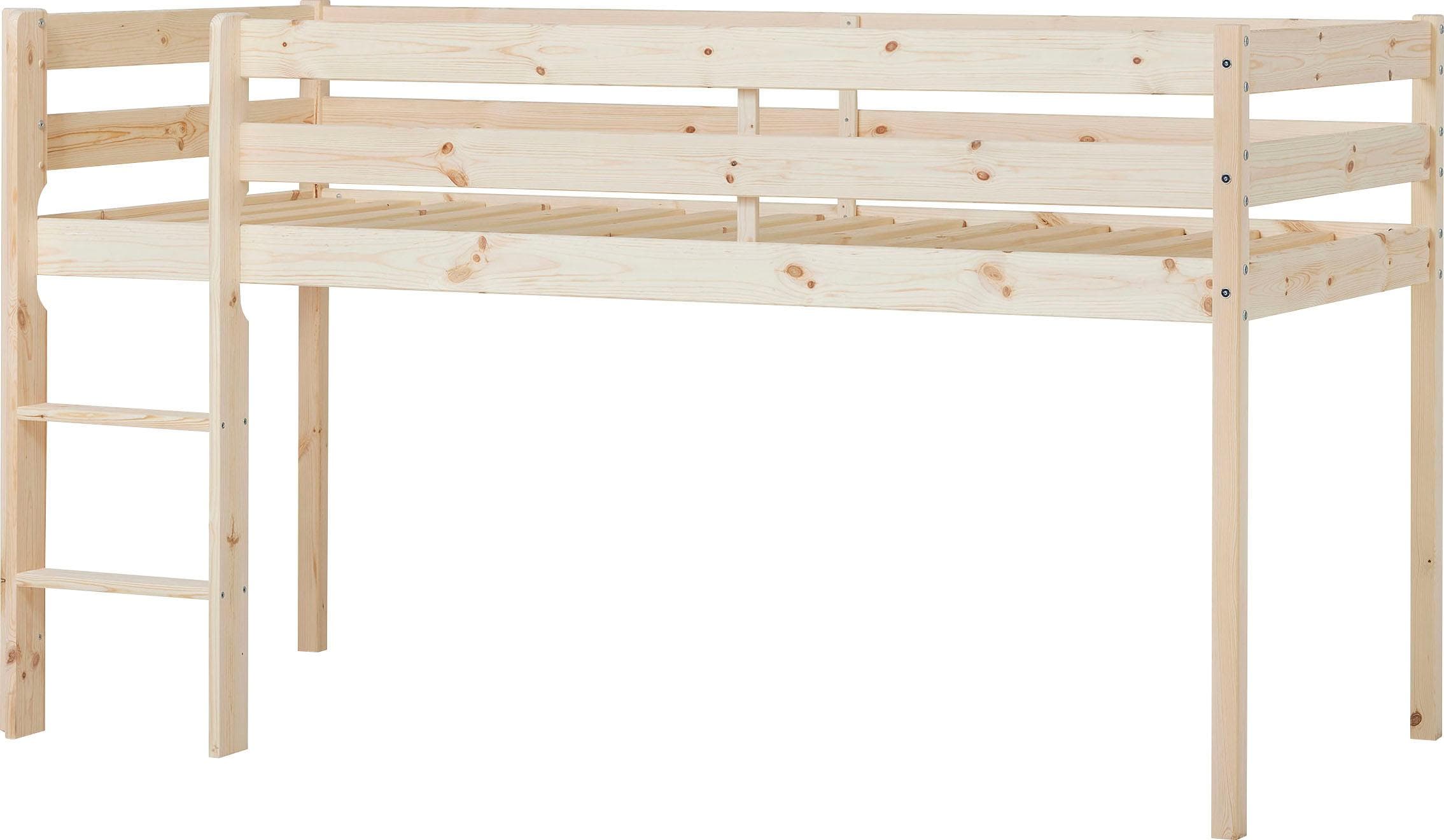 Hoppekids ECO COMFORT Spielbett Teilbar Natur Massivholz