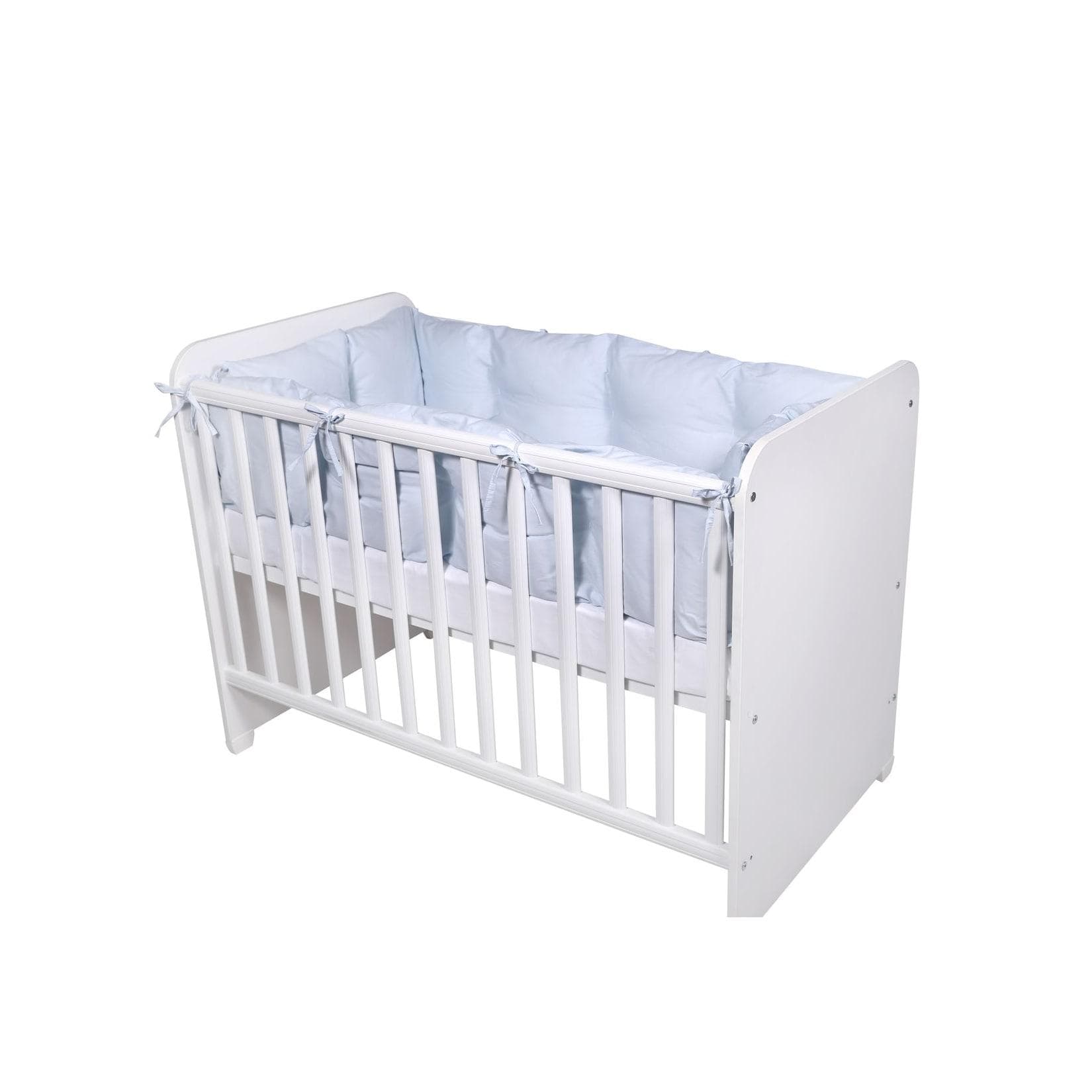 Lorelli Babybett-Nestchen 4-teilig Blau 100% Baumwolle