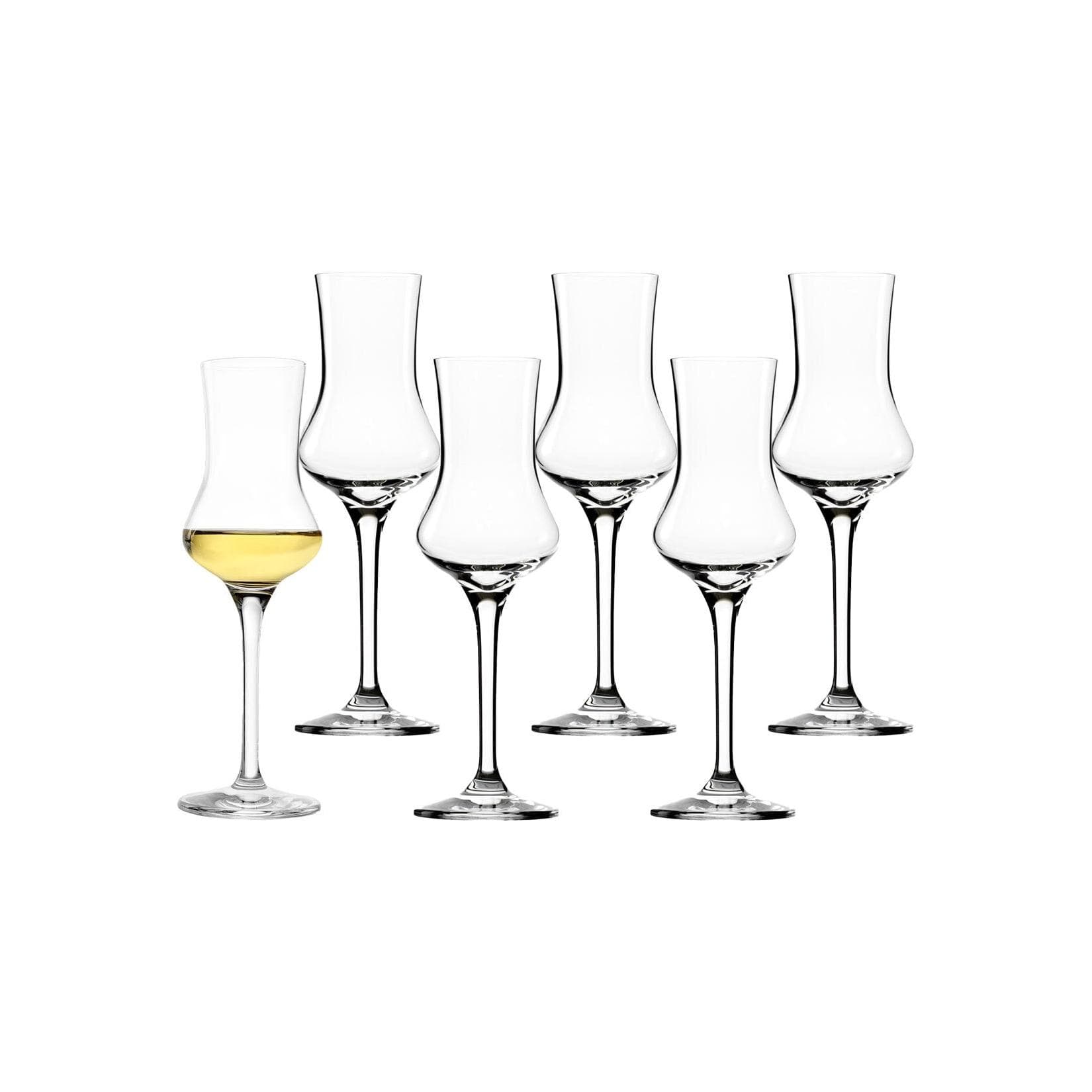 Stölzle Lausitz Grappa Destillatglas 90 ml 6er Set transparent Glas