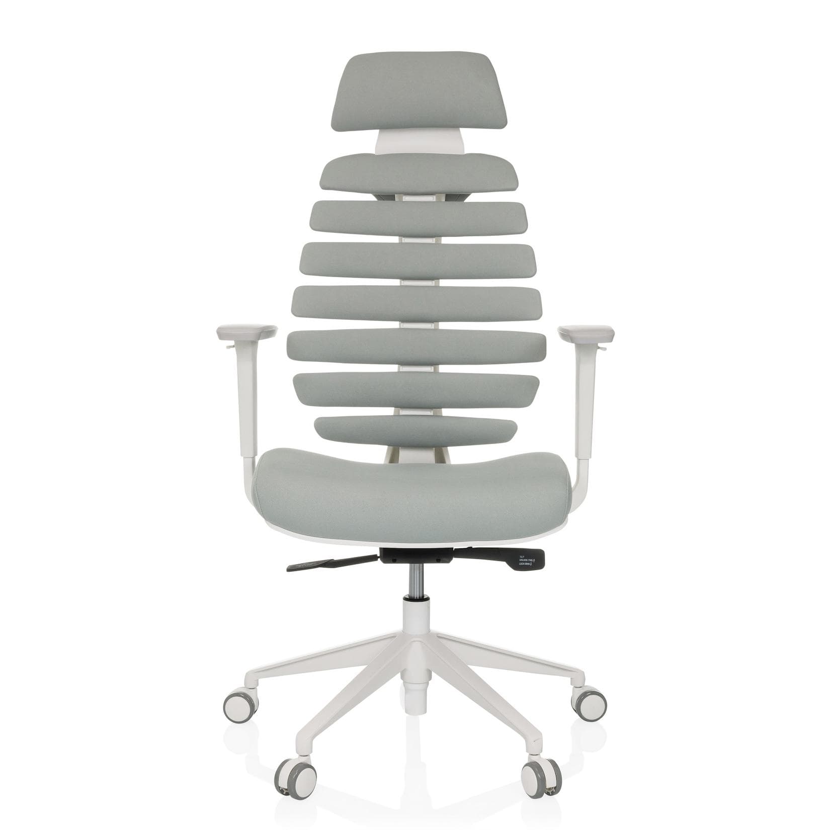 hjh OFFICE ERGO LINE W Bürostuhl Stoff Schwarz Ergonomisch