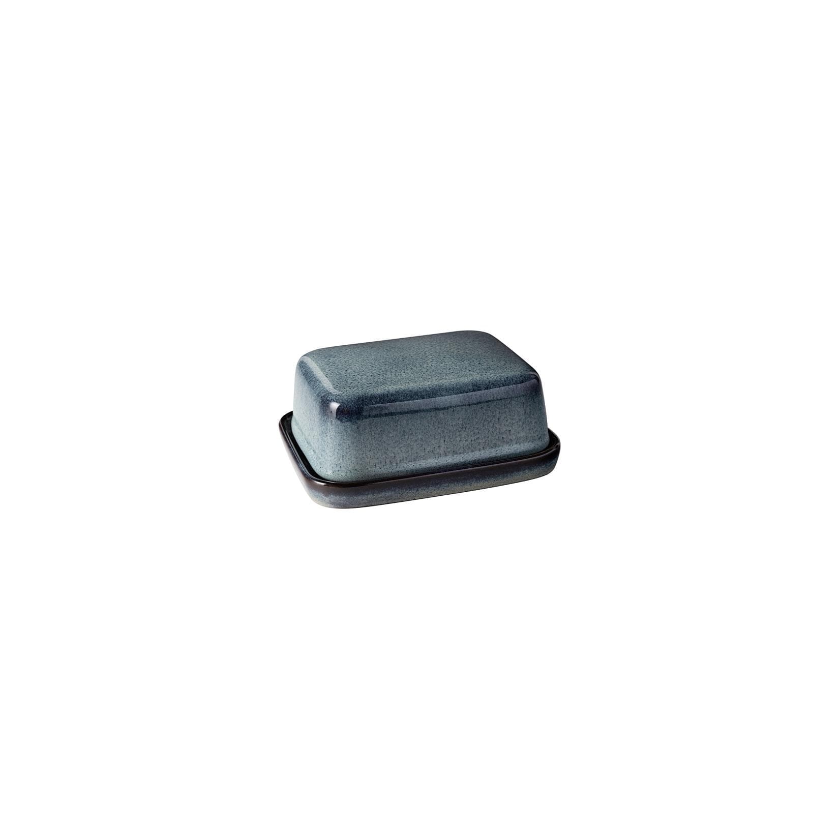 like.Villeroy & Boch Butterdose Lave Gris Blau Grau Keramik Abstraktes Design