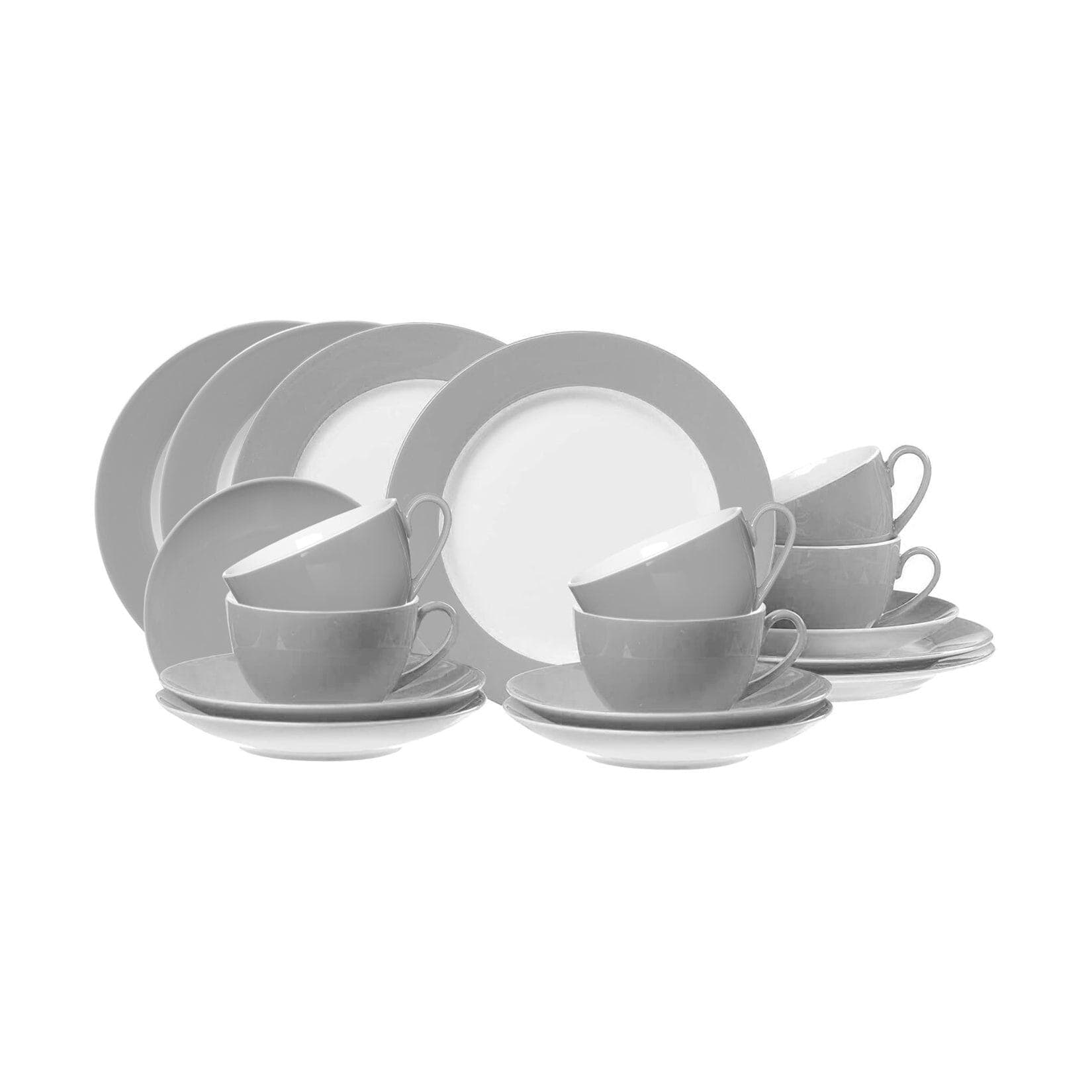 Ritzenhoff & Breker DOPPIO 18-teiliges Kaffeeservice Grau