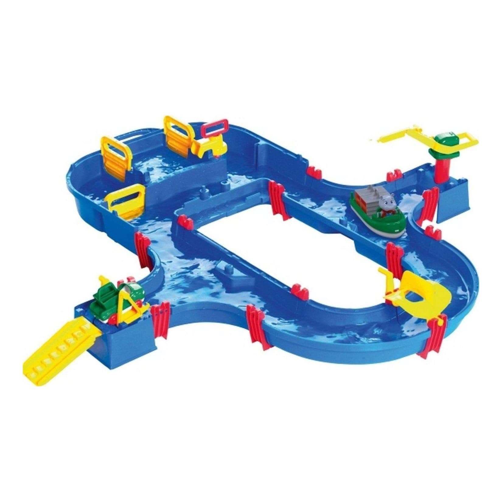 AquaPlay Superset Wasserbahn 41 Teile Wasserlandschaft