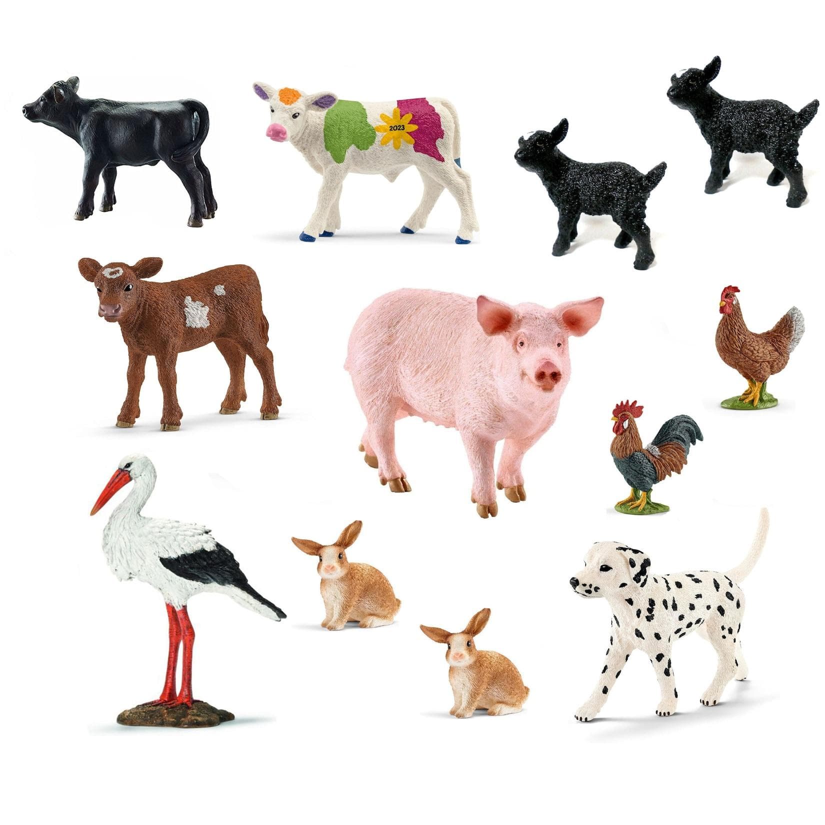 Schleich® Bauernhof-Set 17 Tierfiguren