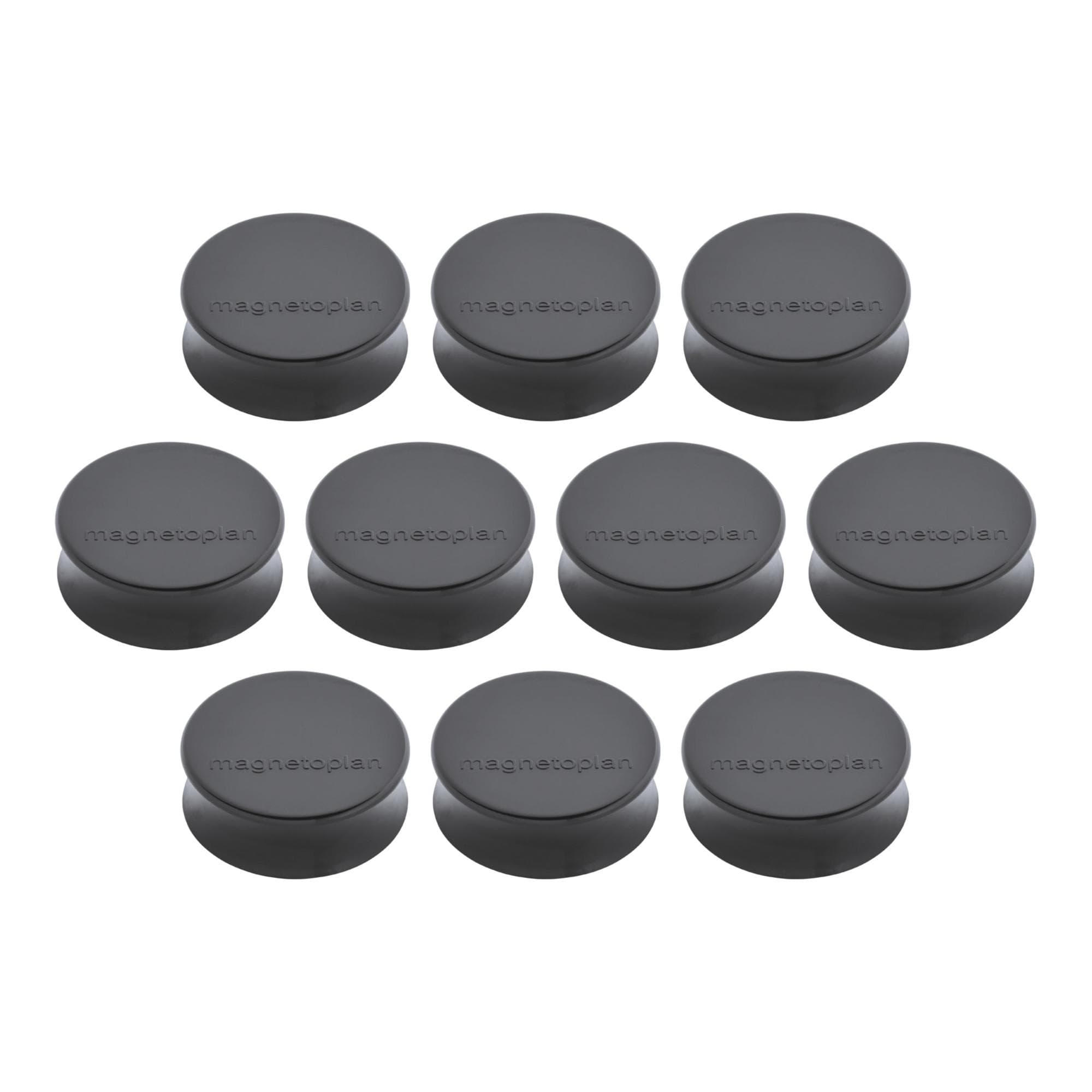 Magnetoplan Ergo-Magnete large Felsgrau 10er Pack