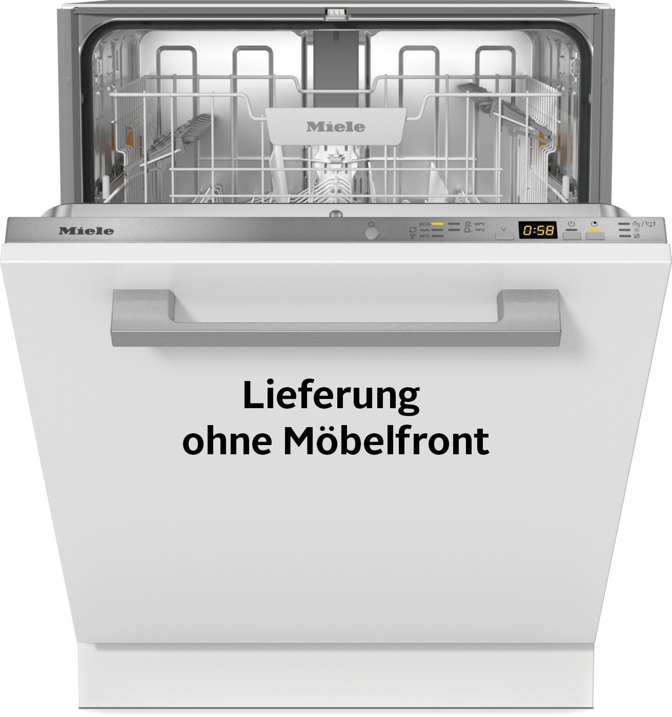 MIELE vollintegrierbarer Geschirrspüler G 5651 Vi Active Silber Energieeffizienz A