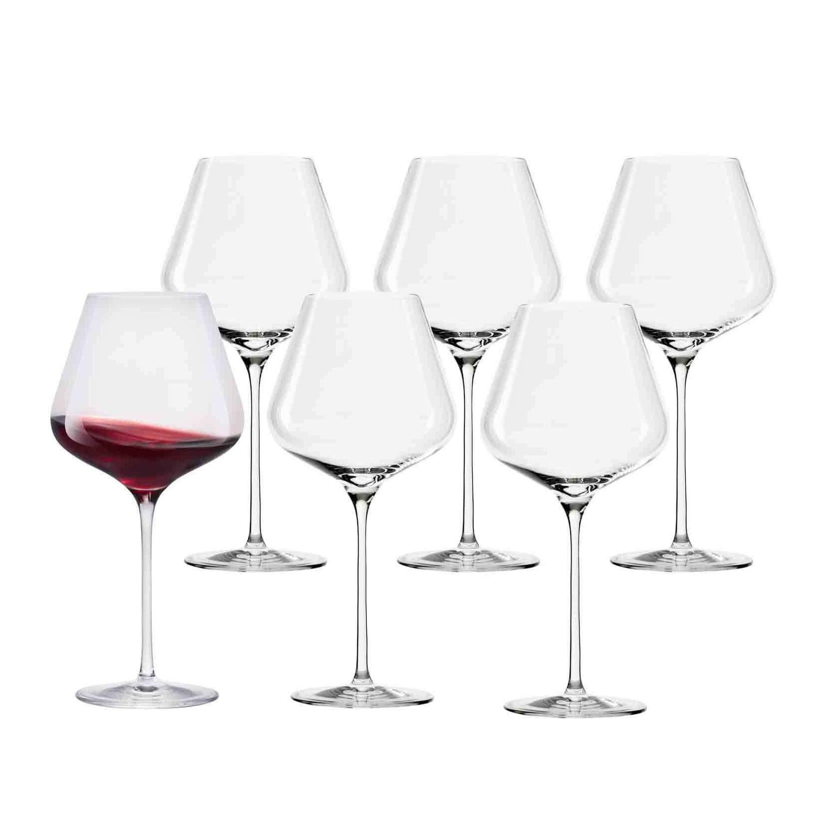 Stölzle Lausitz Burgundergläser Quatrophil 710 ml 6er Set transparent