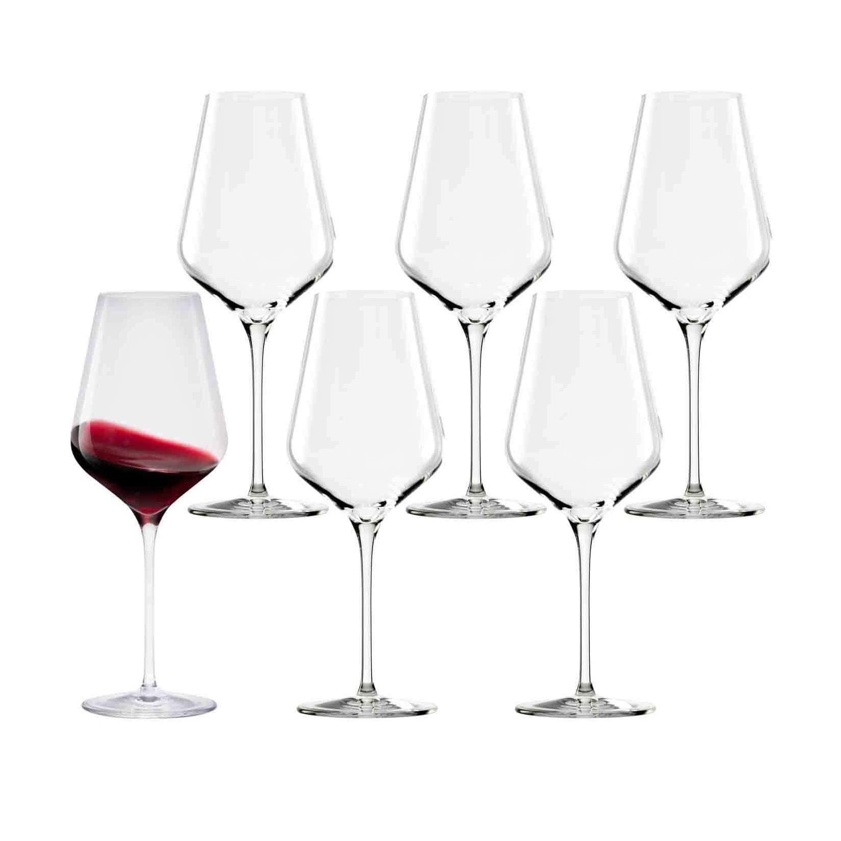 Stölzle Lausitz Rotweinglas Quatrophil 570 ml 6er Set